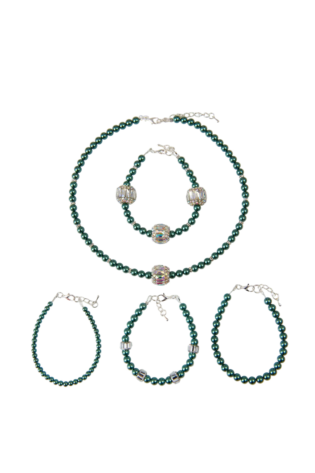 Green Sheen Bracelet