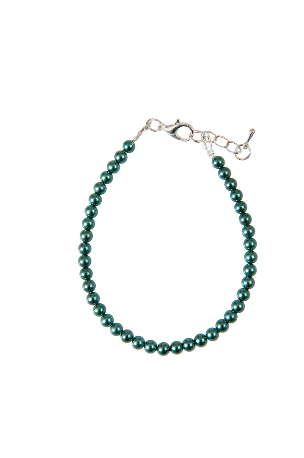 Petite Green Pearl Bracelet