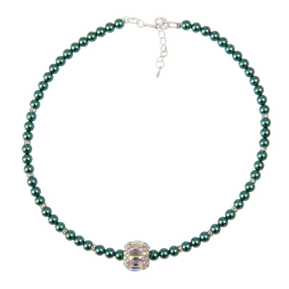 Green Shimmer Necklace