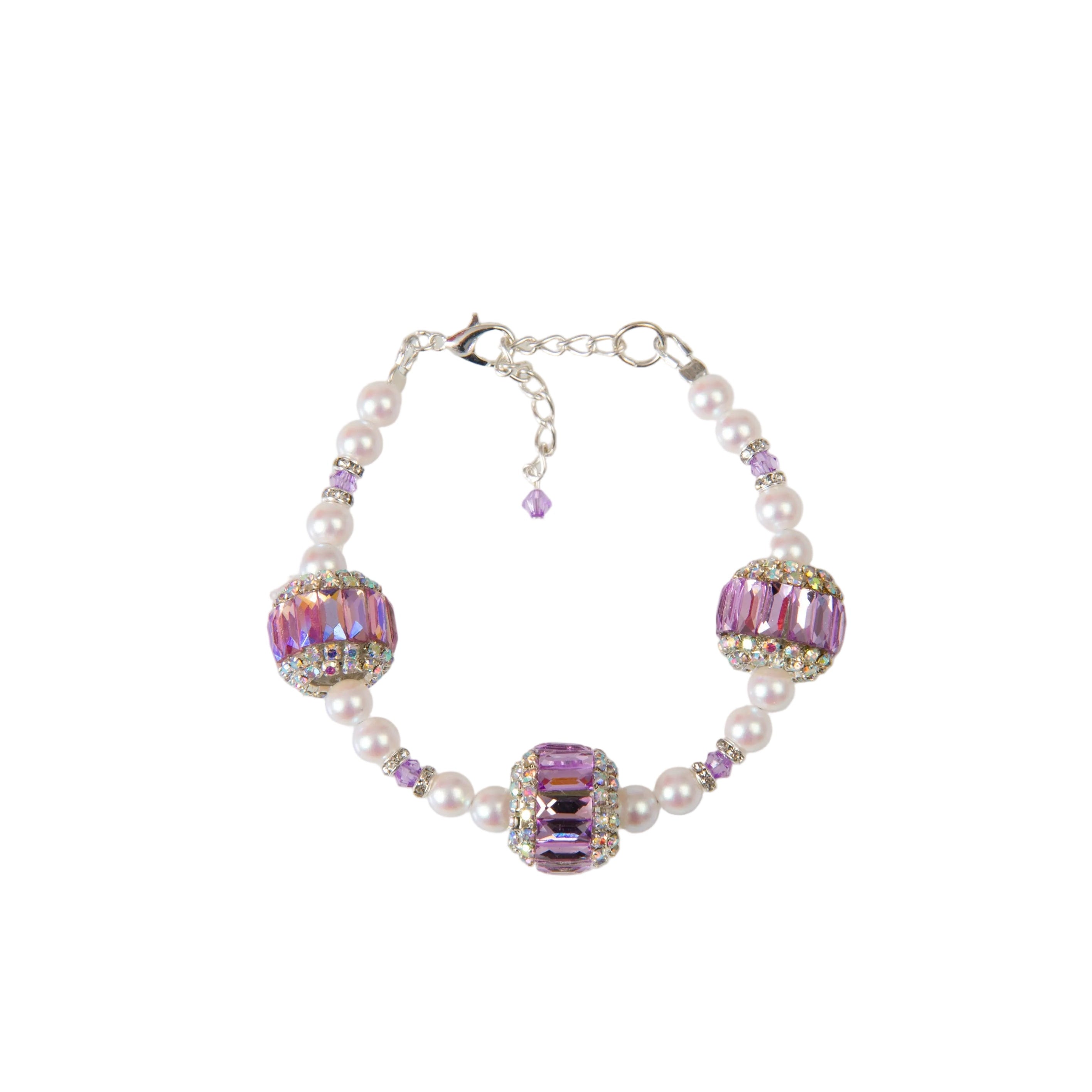 Lilac Bling Bracelet