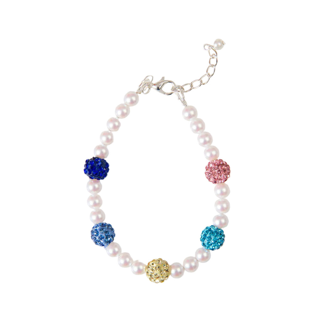 Shamballa Pearl Bracelet