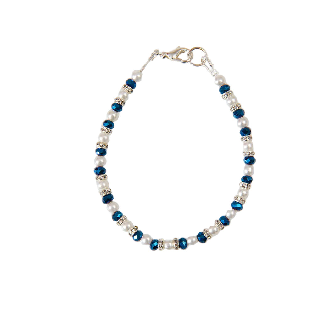 Dark Blue Sheen Bracelet