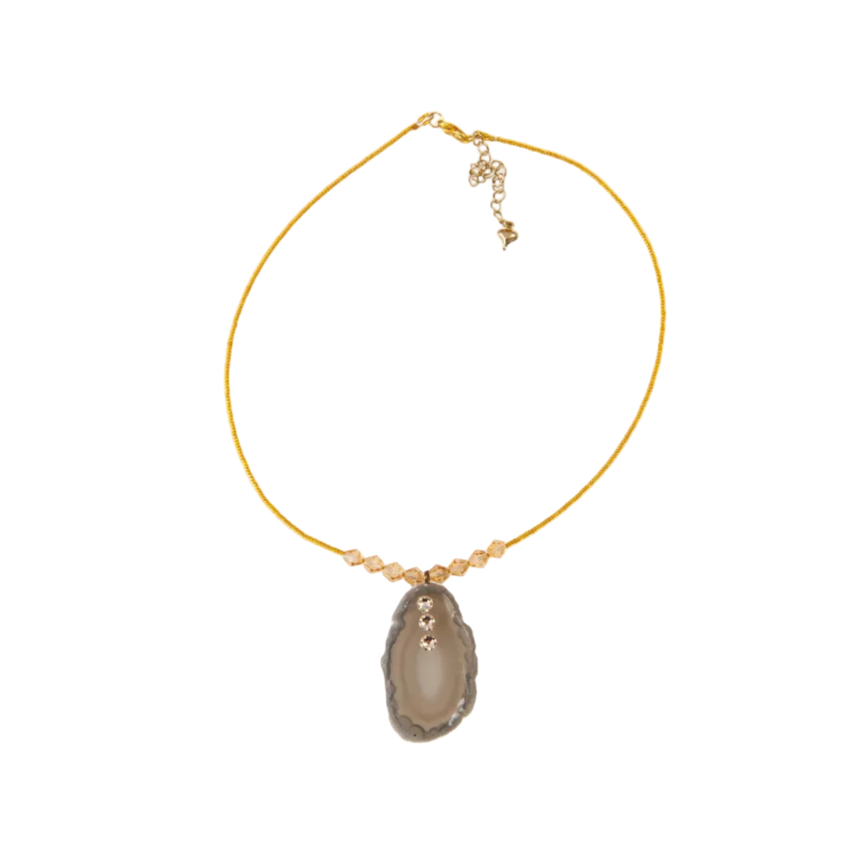 Crystal Grey Necklace