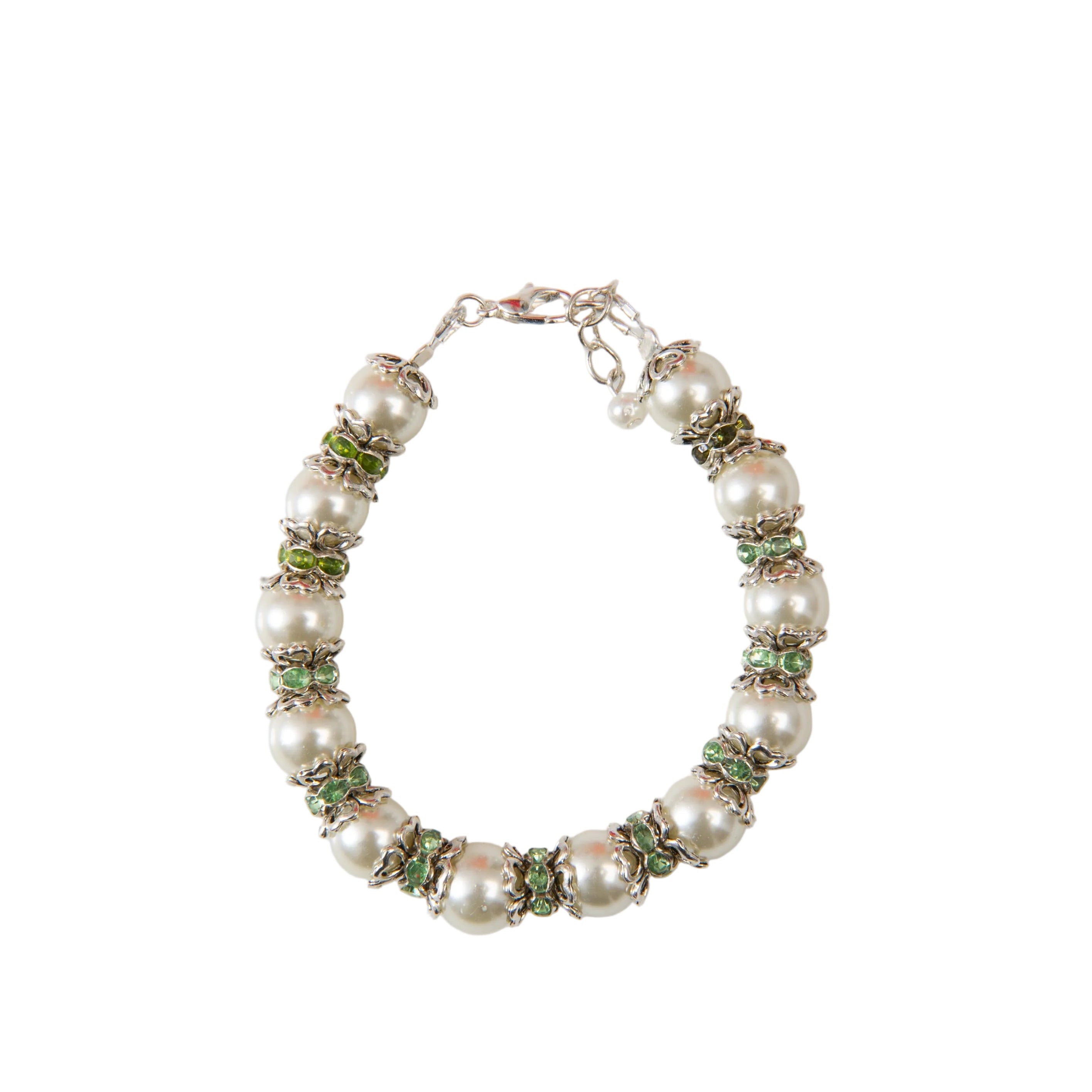 Lime Green Pearly Bracelet