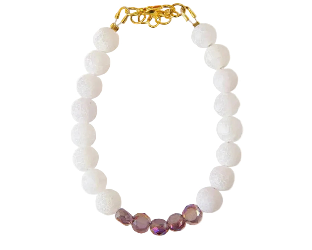 Frosty Agate Bracelet