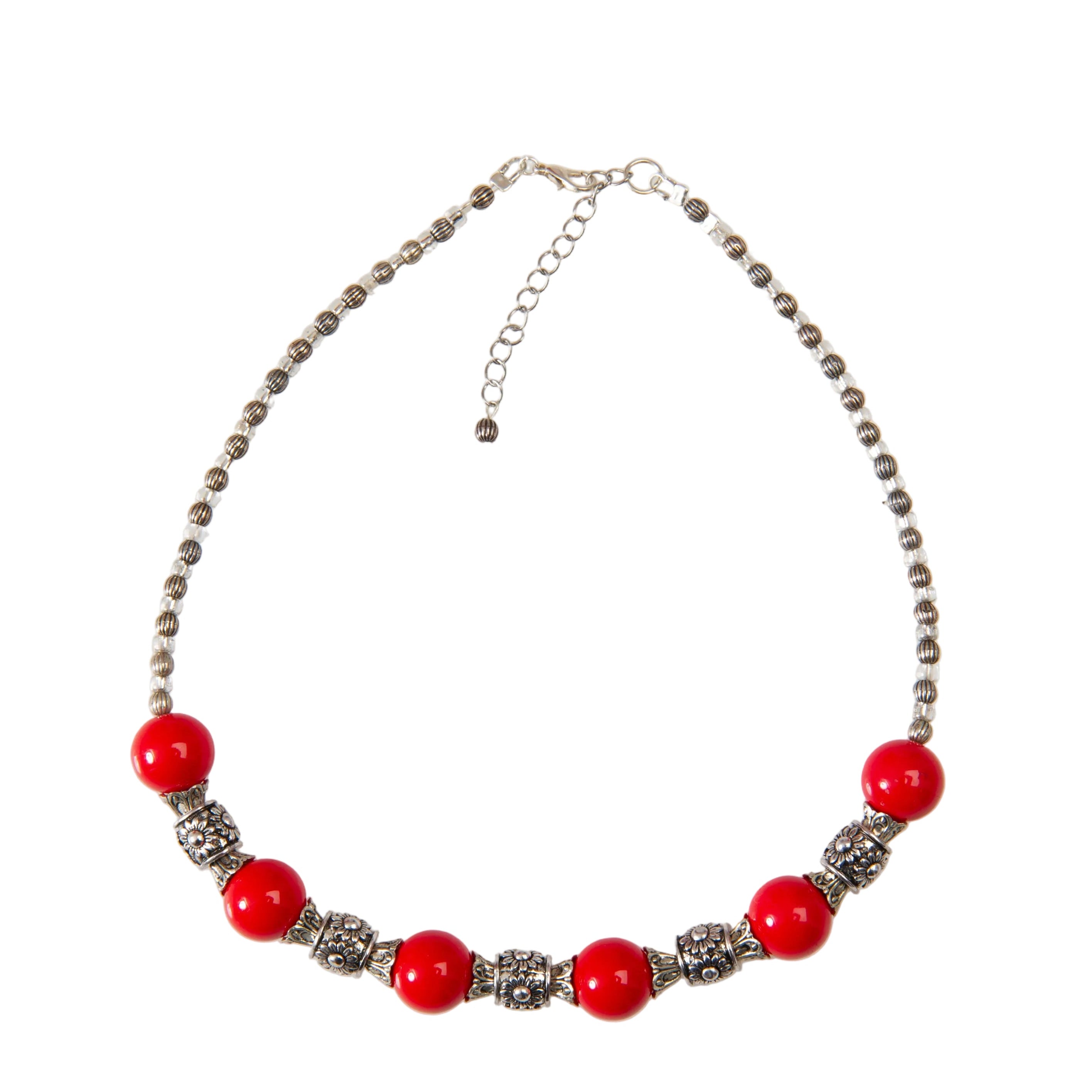 Red Beads Necklace