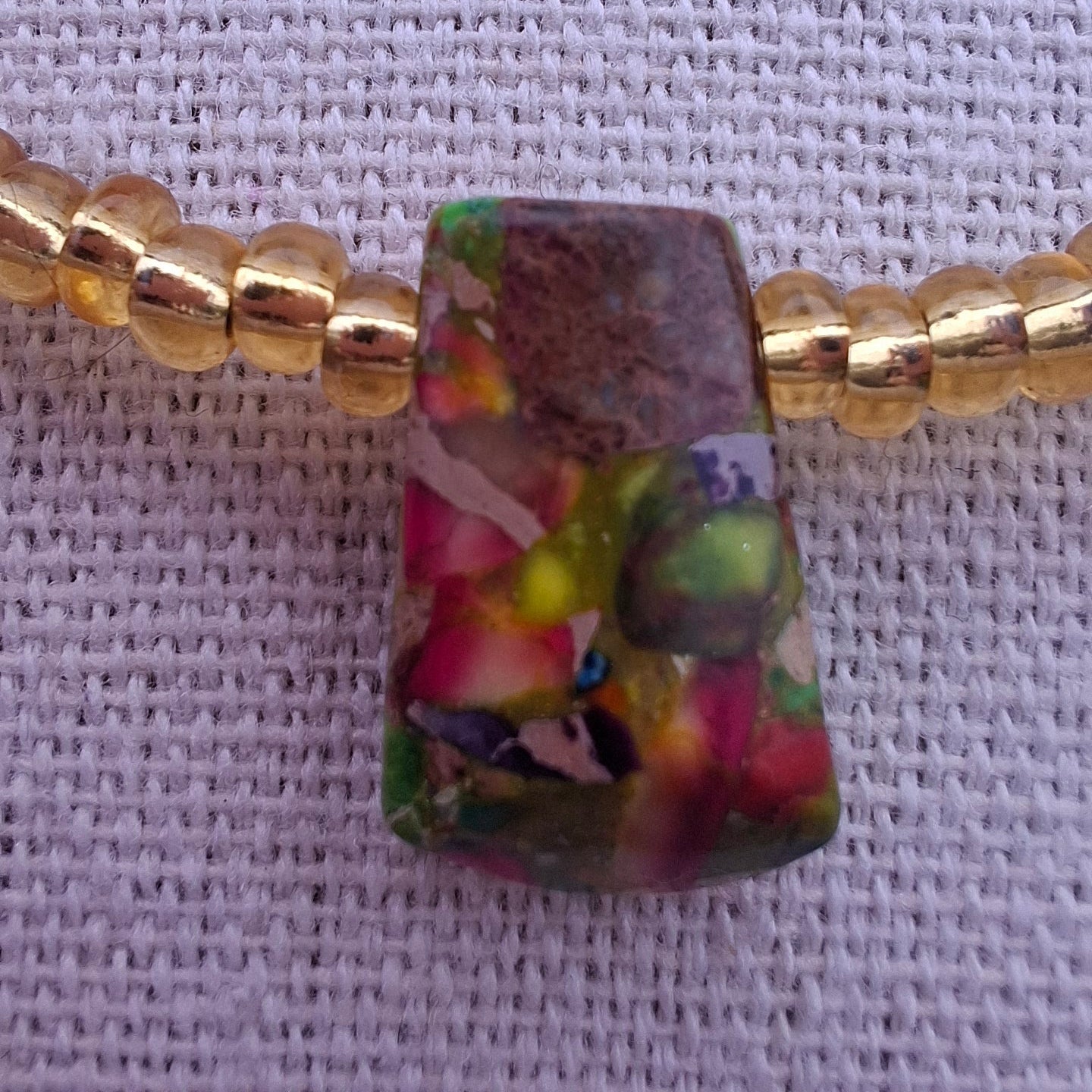 Gold Floral Necklace