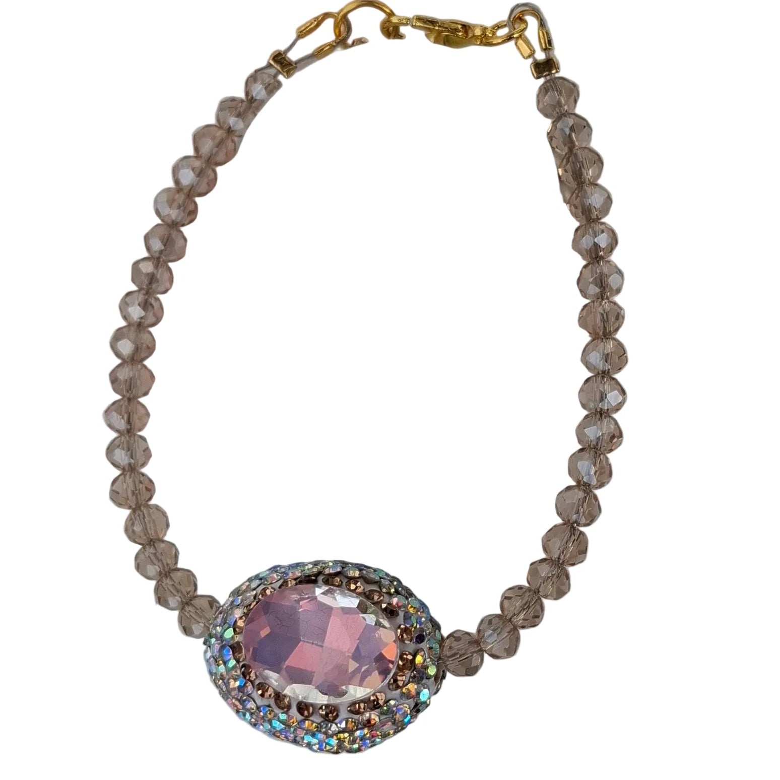 Statement Bracelet Lilac