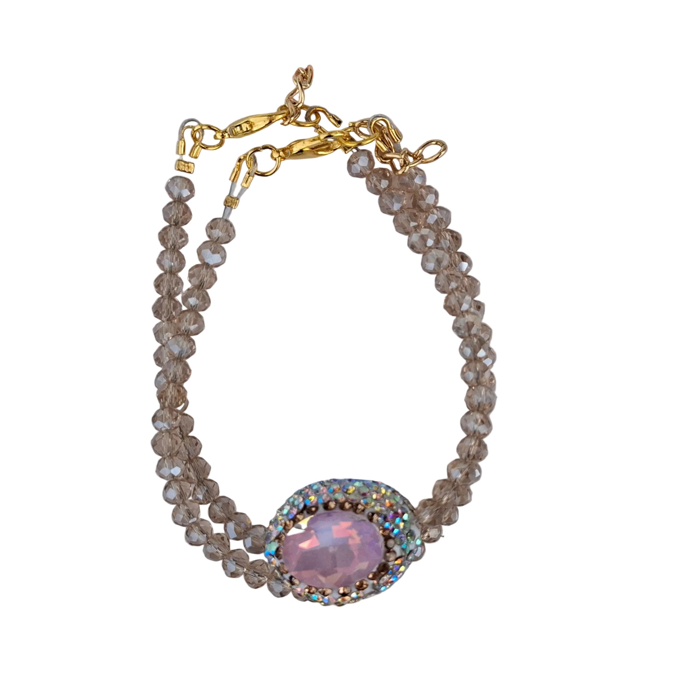 Statement Bracelet Lilac