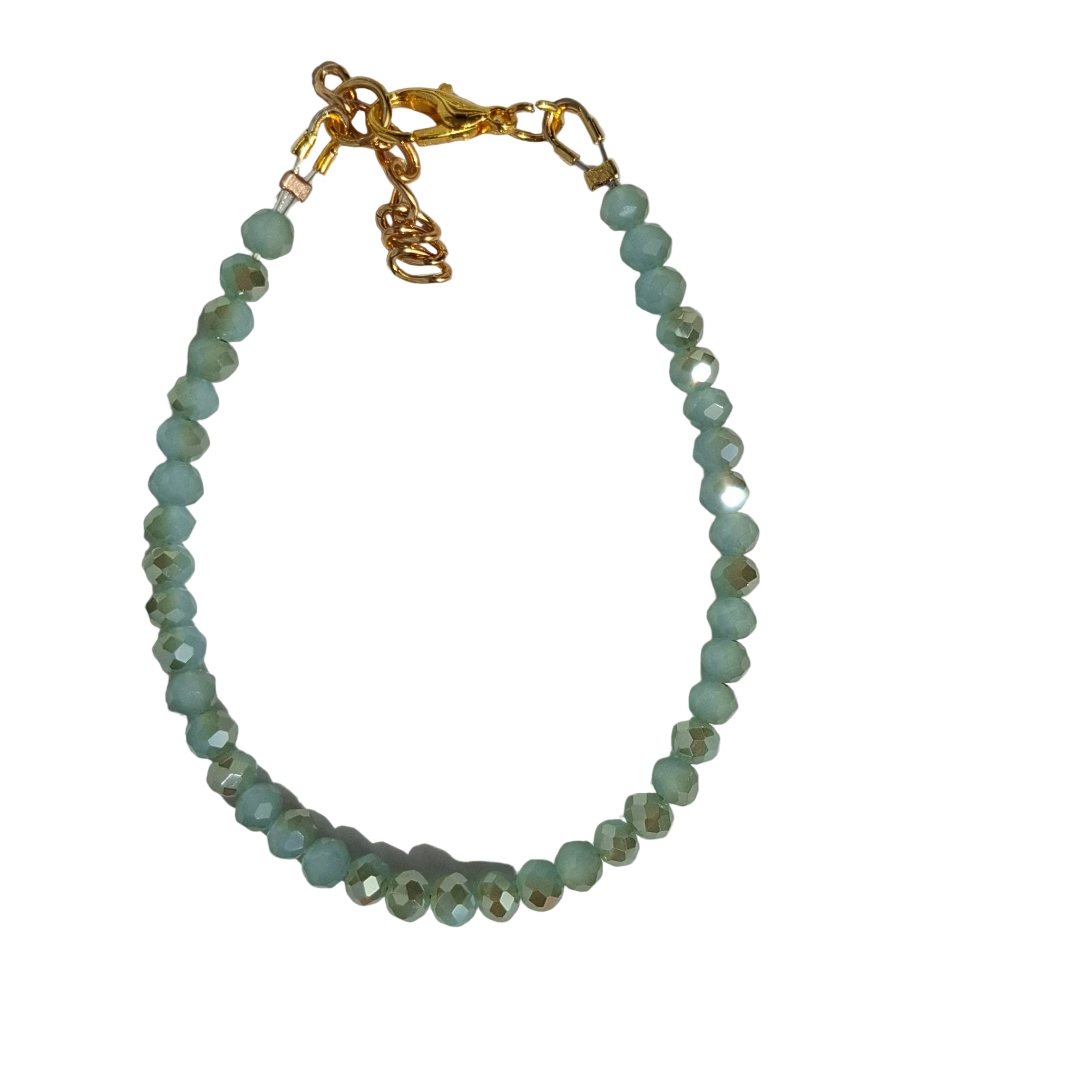 Aqua Crystal Bracelet