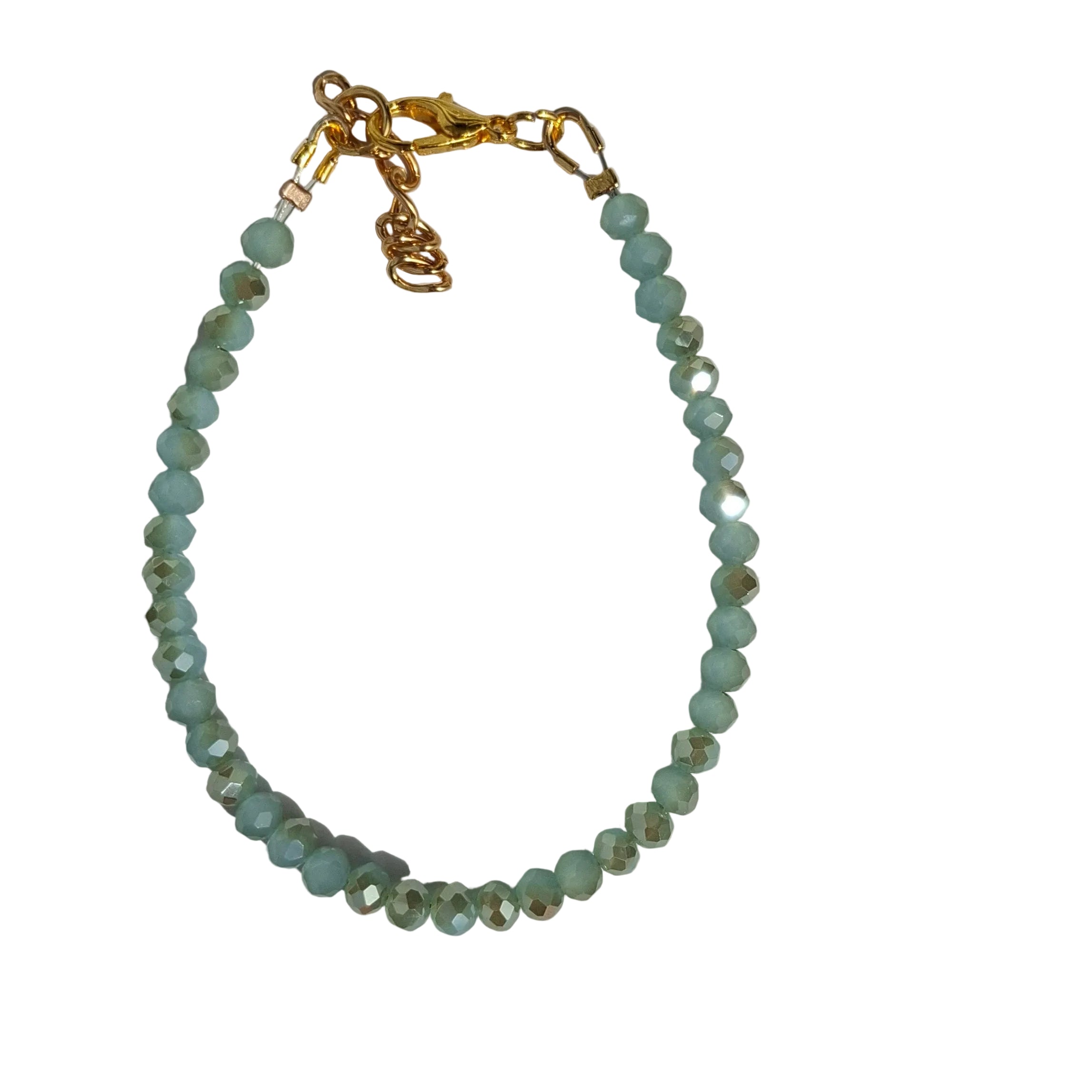 Aqua Crystal Bracelet