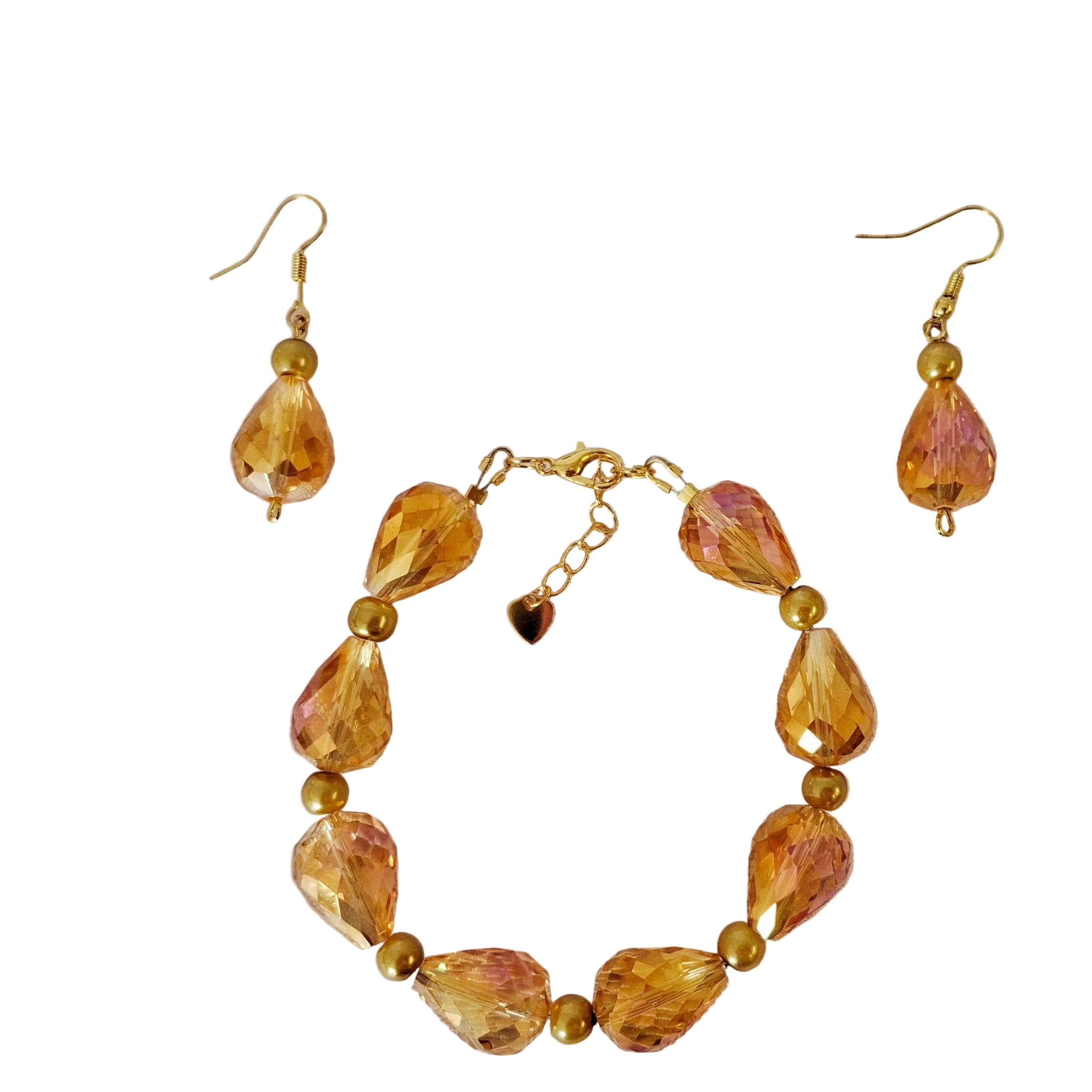 Golden Crystal Bracelet