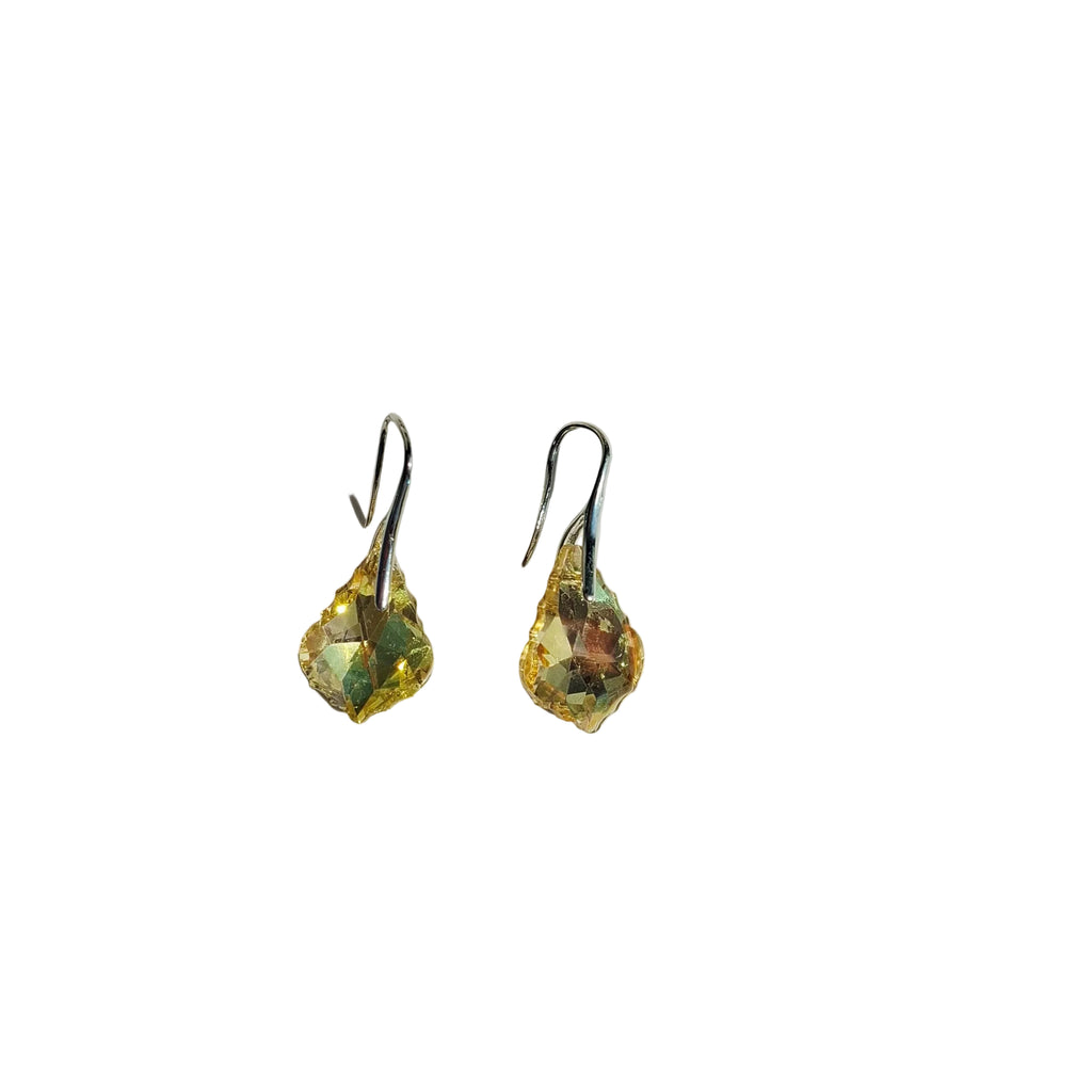 Lemon Crystal Earrings