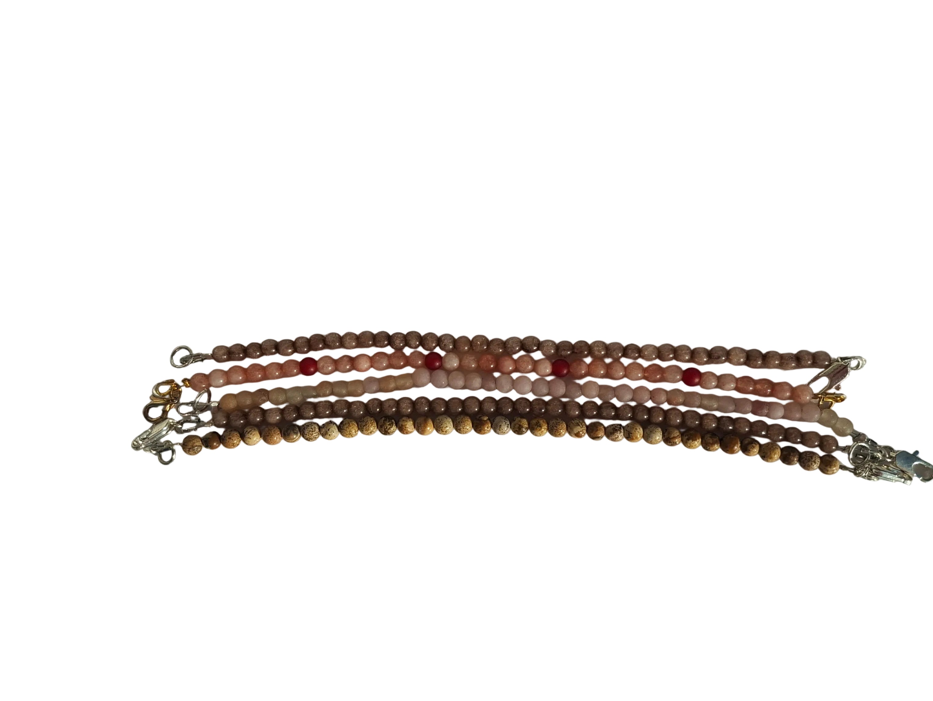 Soft Brown Jade Bracelet