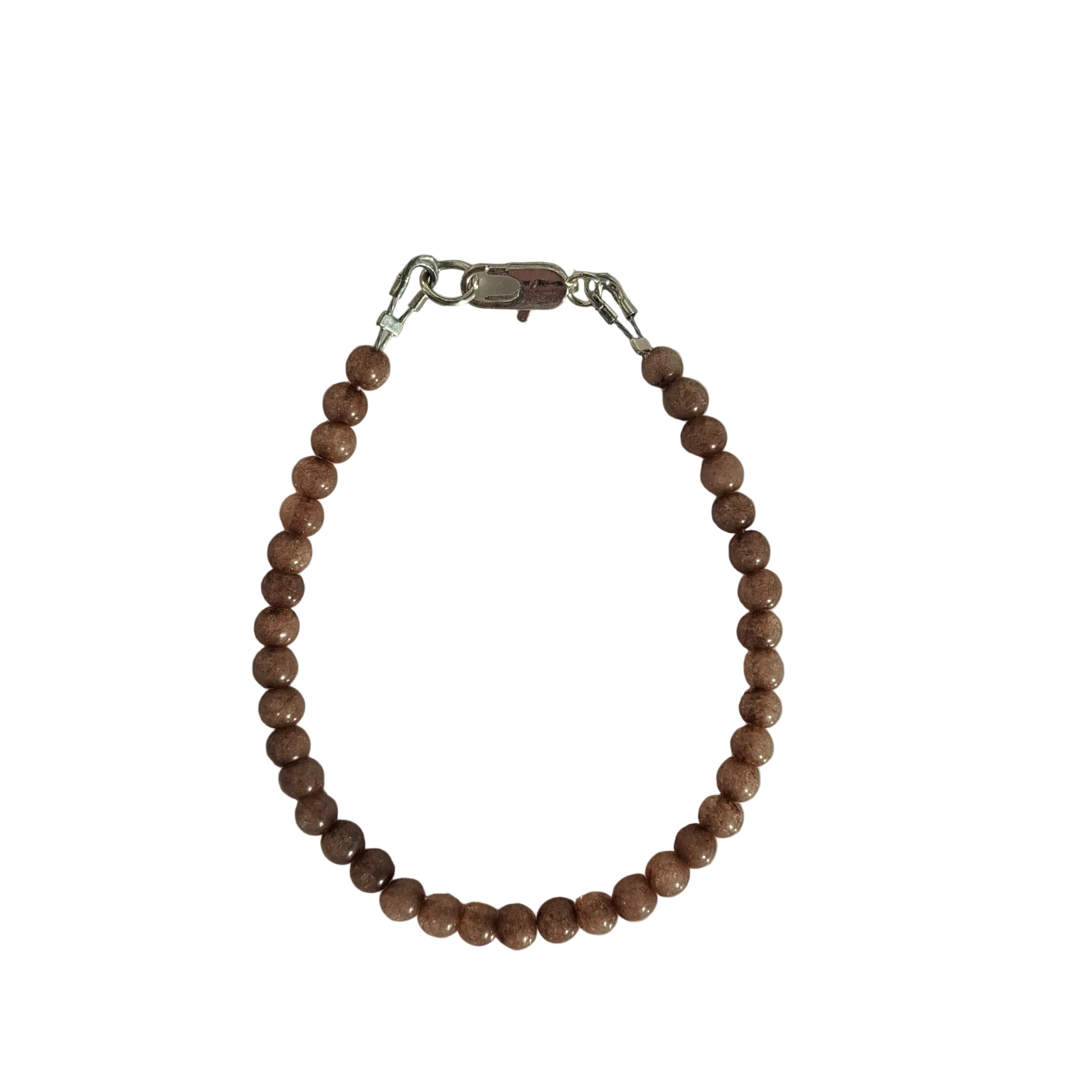 Soft Brown Jade Bracelet