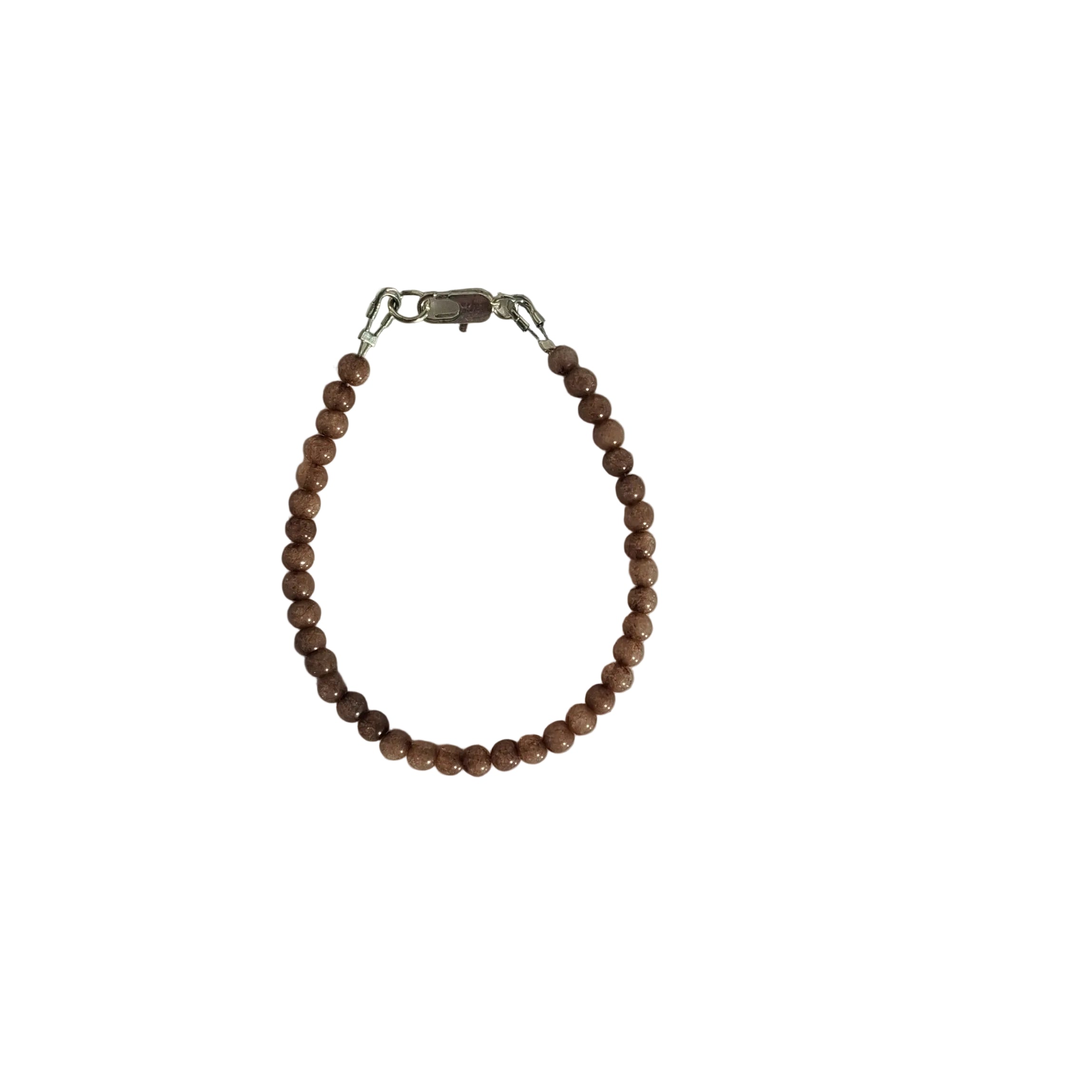 Soft Brown Jade Bracelet