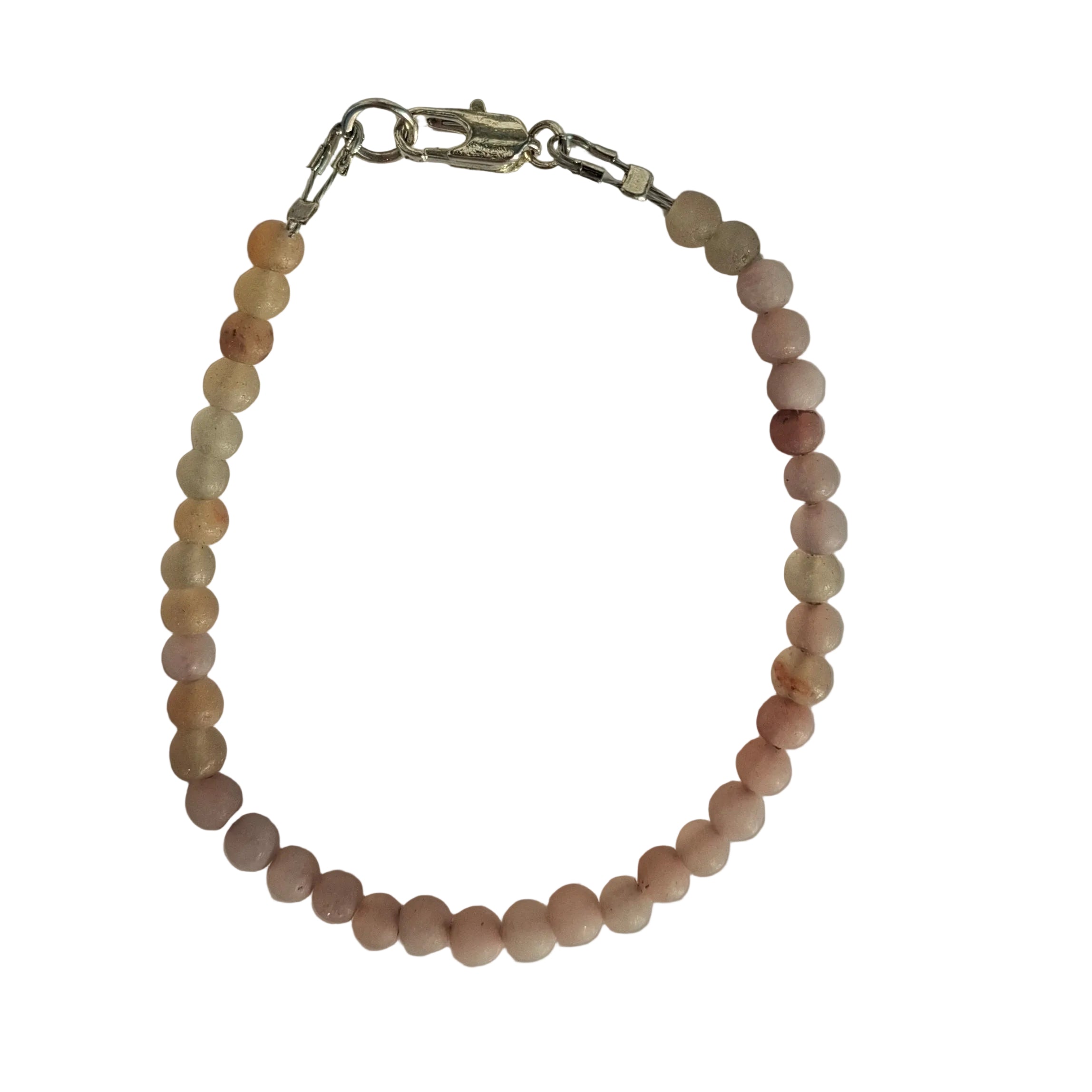 Soft Pink Agate Bracelet