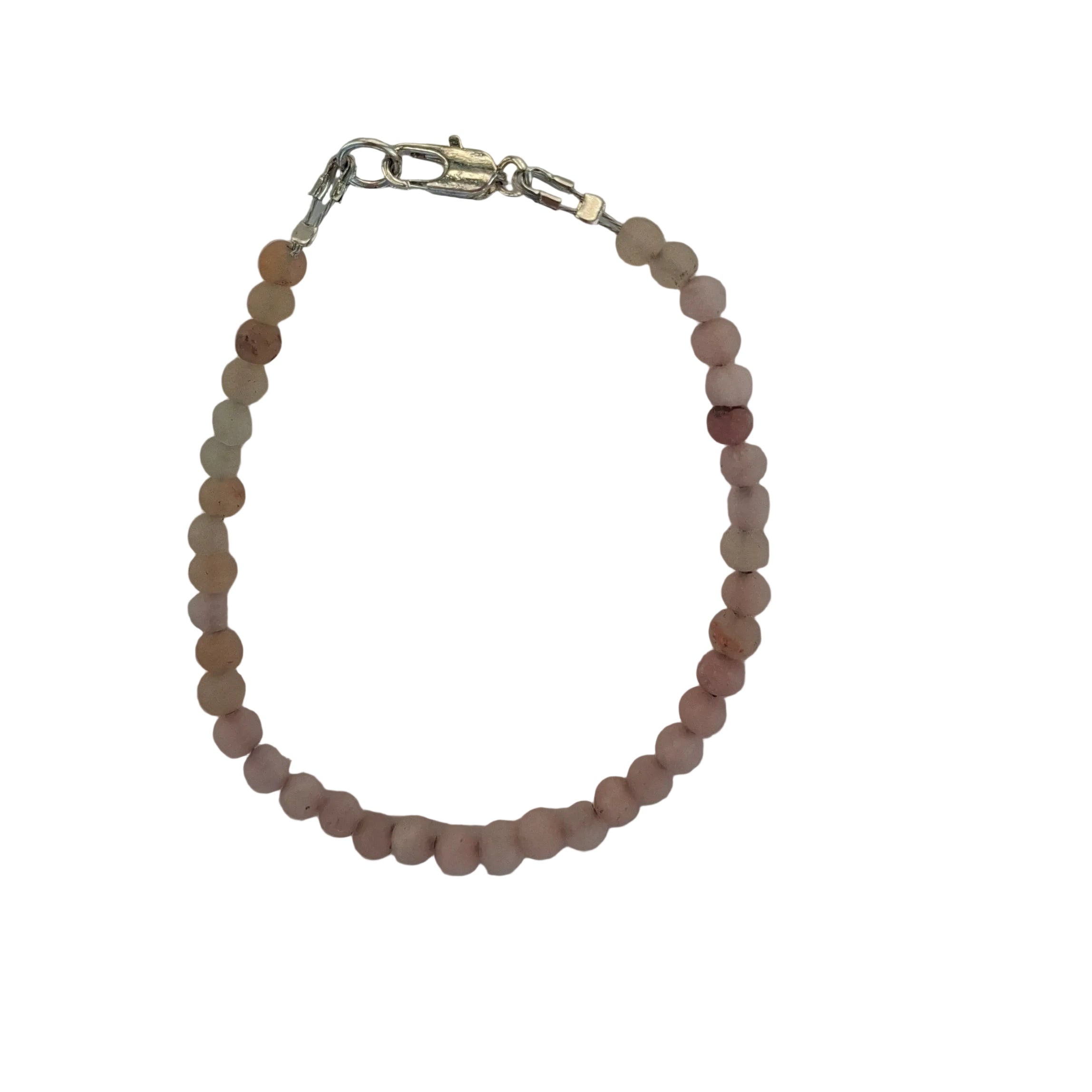 Soft Pink Agate Bracelet