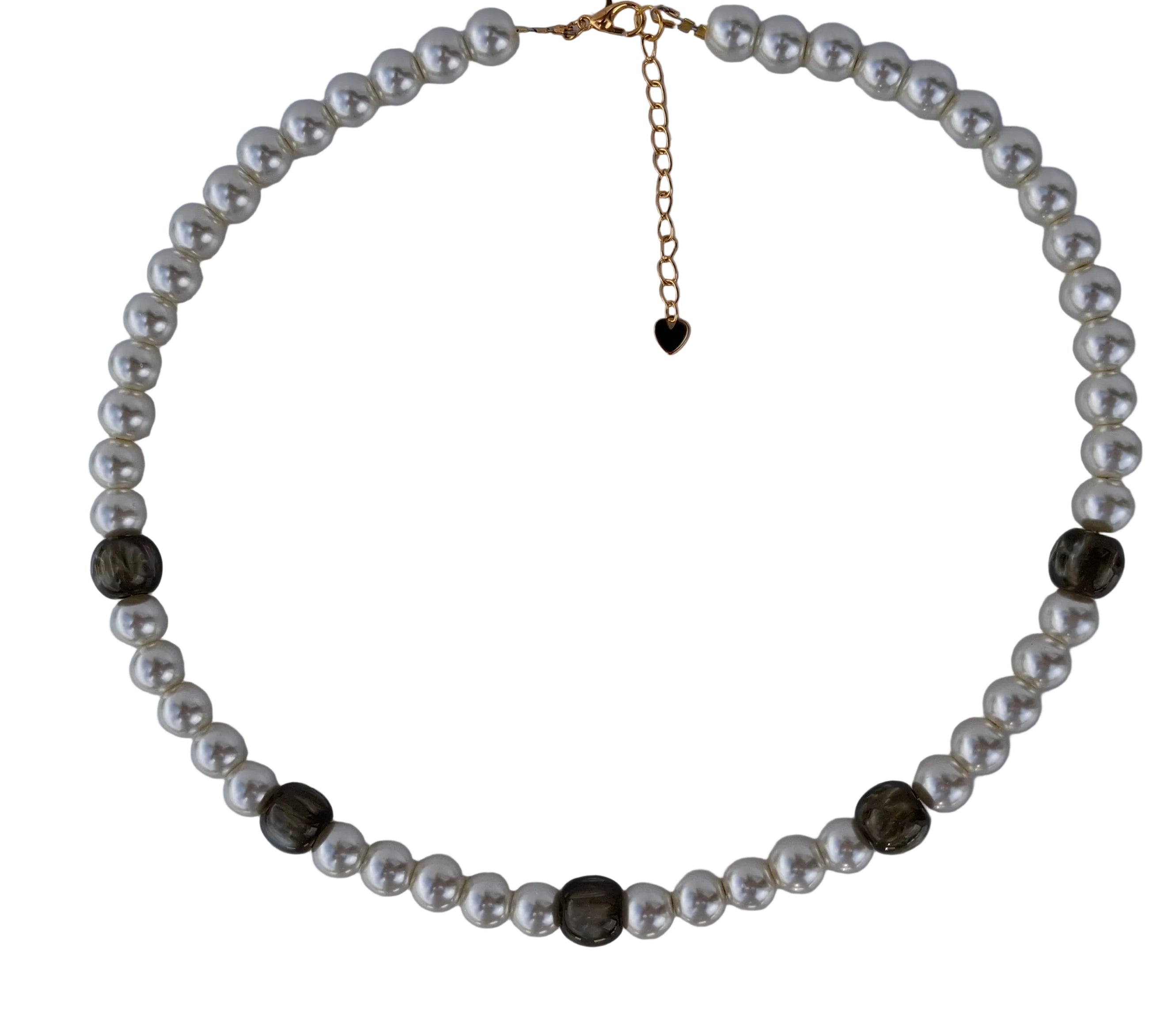 Pearl & Green Necklace