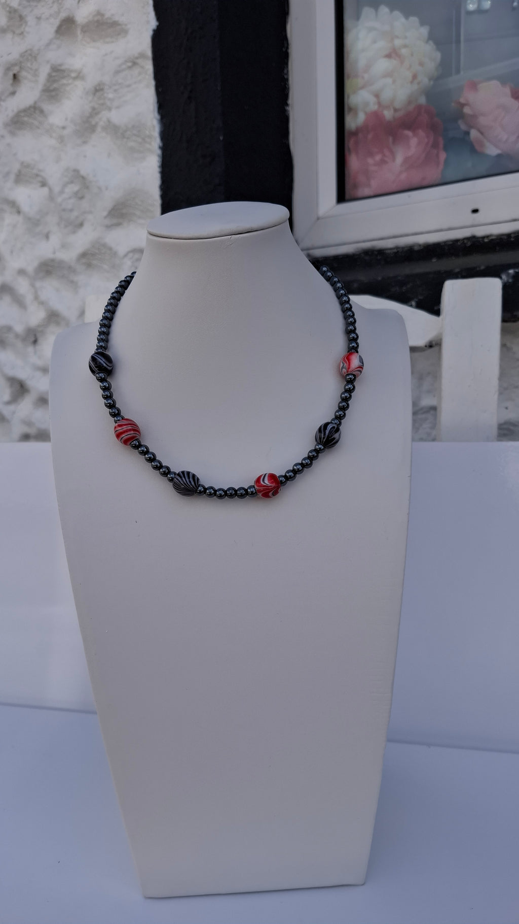 Slate Red Necklace