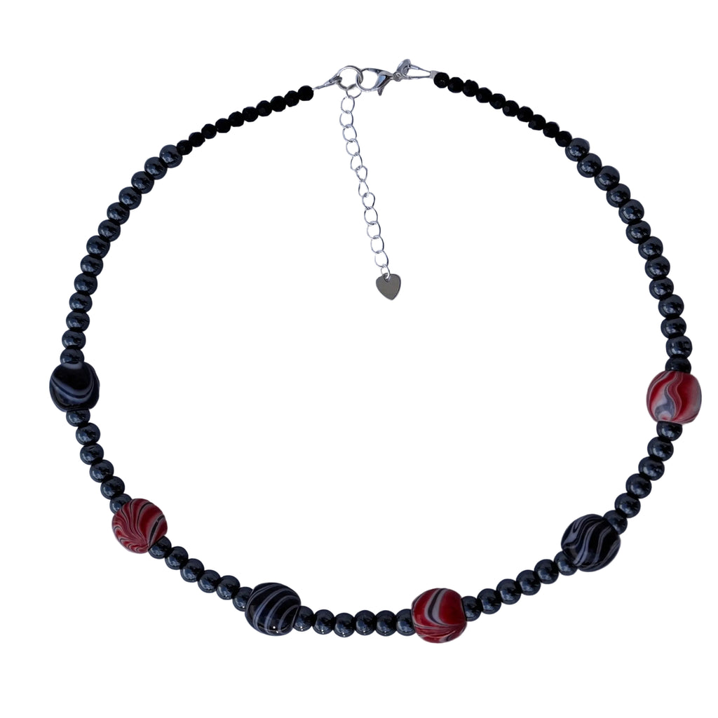 Slate Red Necklace