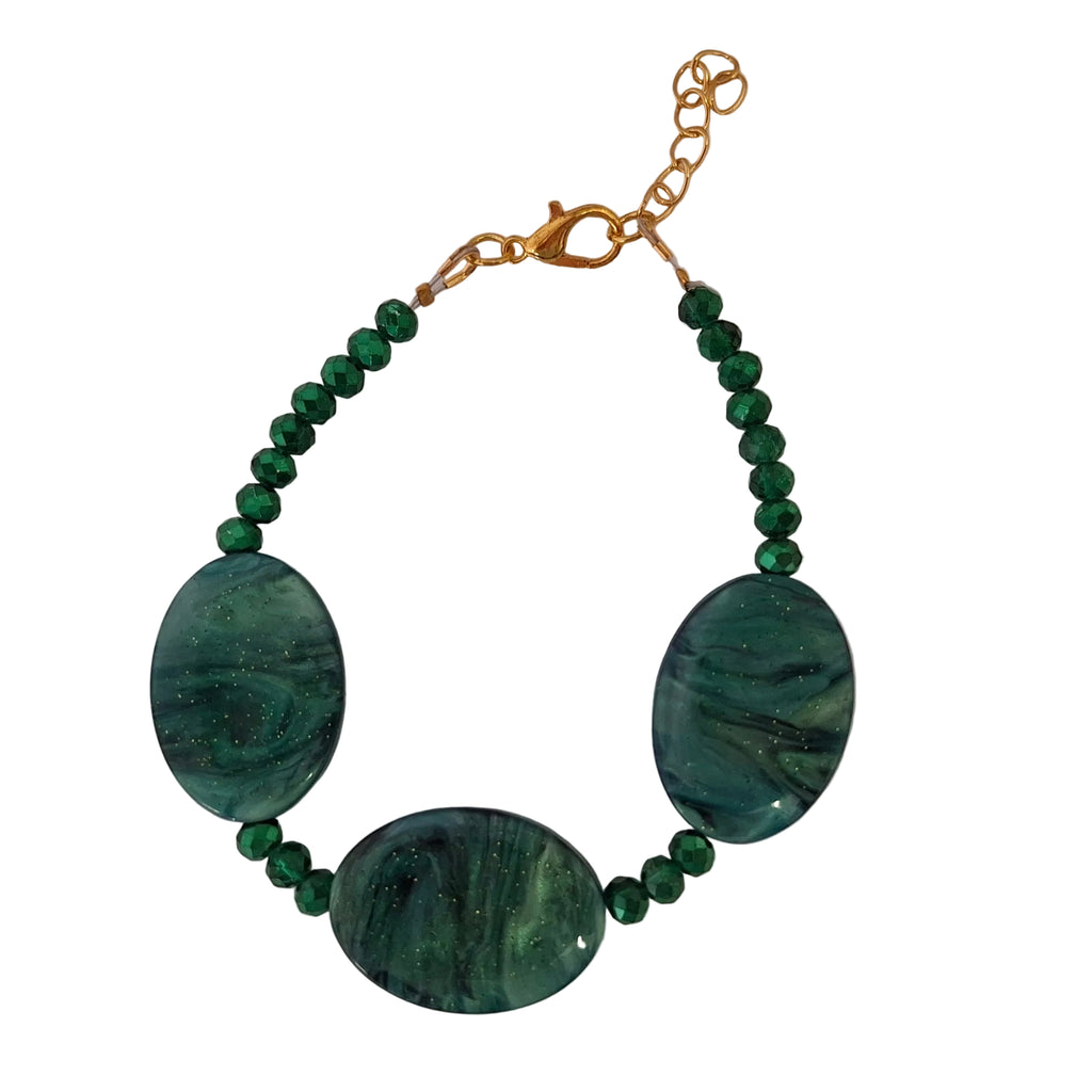 Green Marble Bracelet