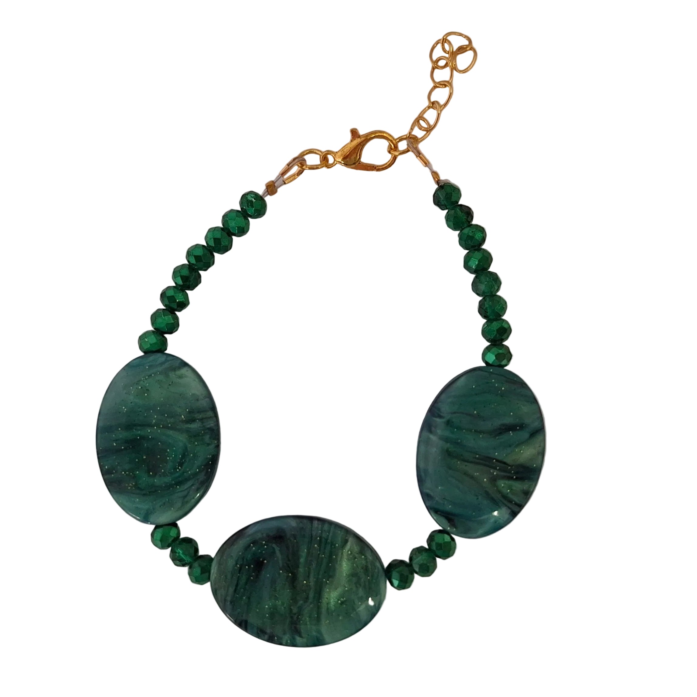 Green Marble Bracelet