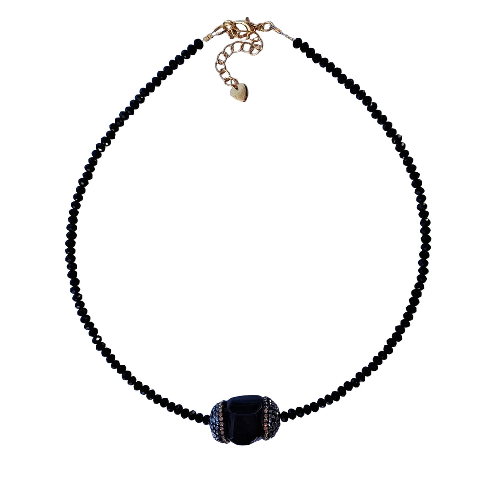 Black Marble Necklace