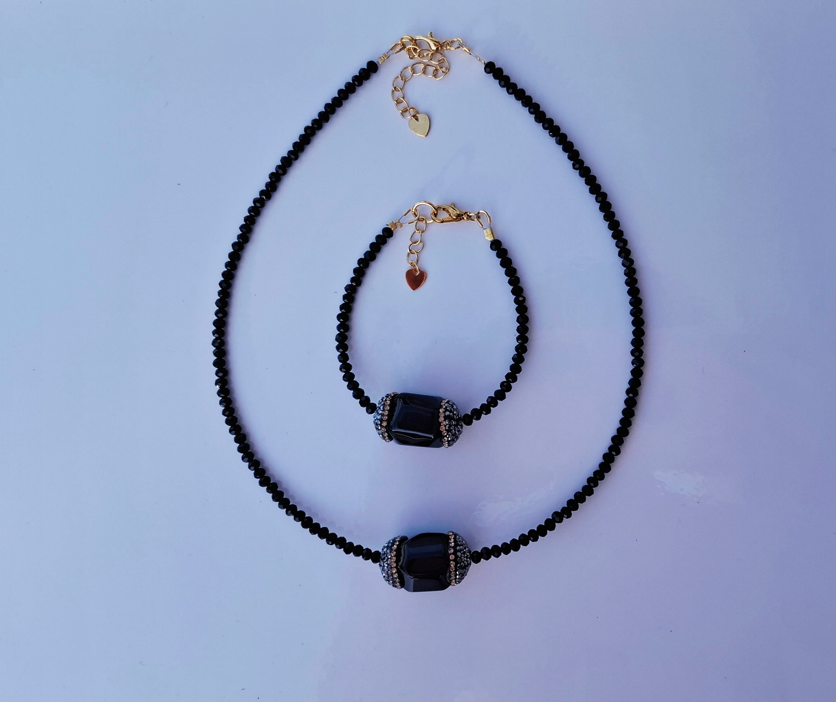 Black Marble Bracelet