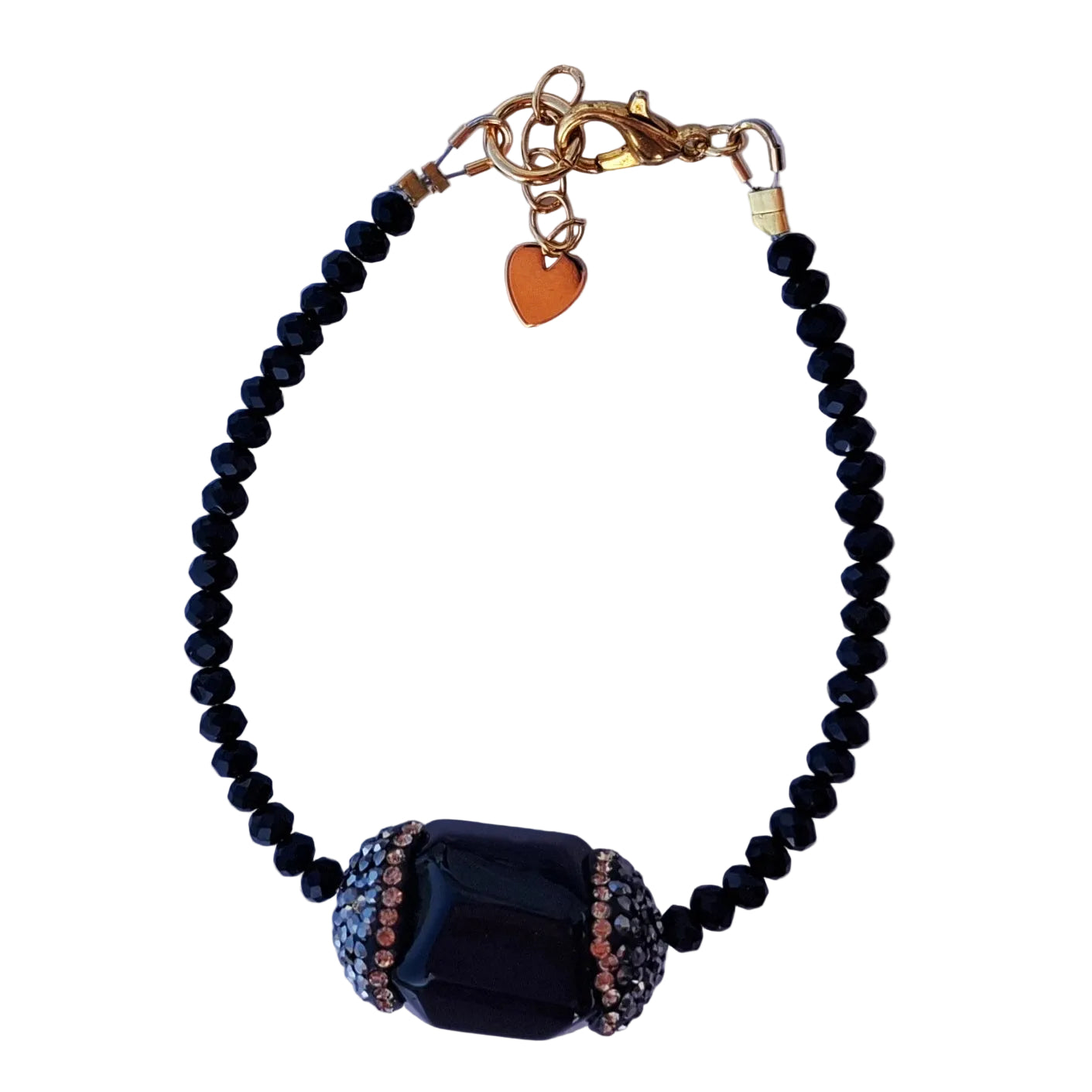 Black Marble Bracelet