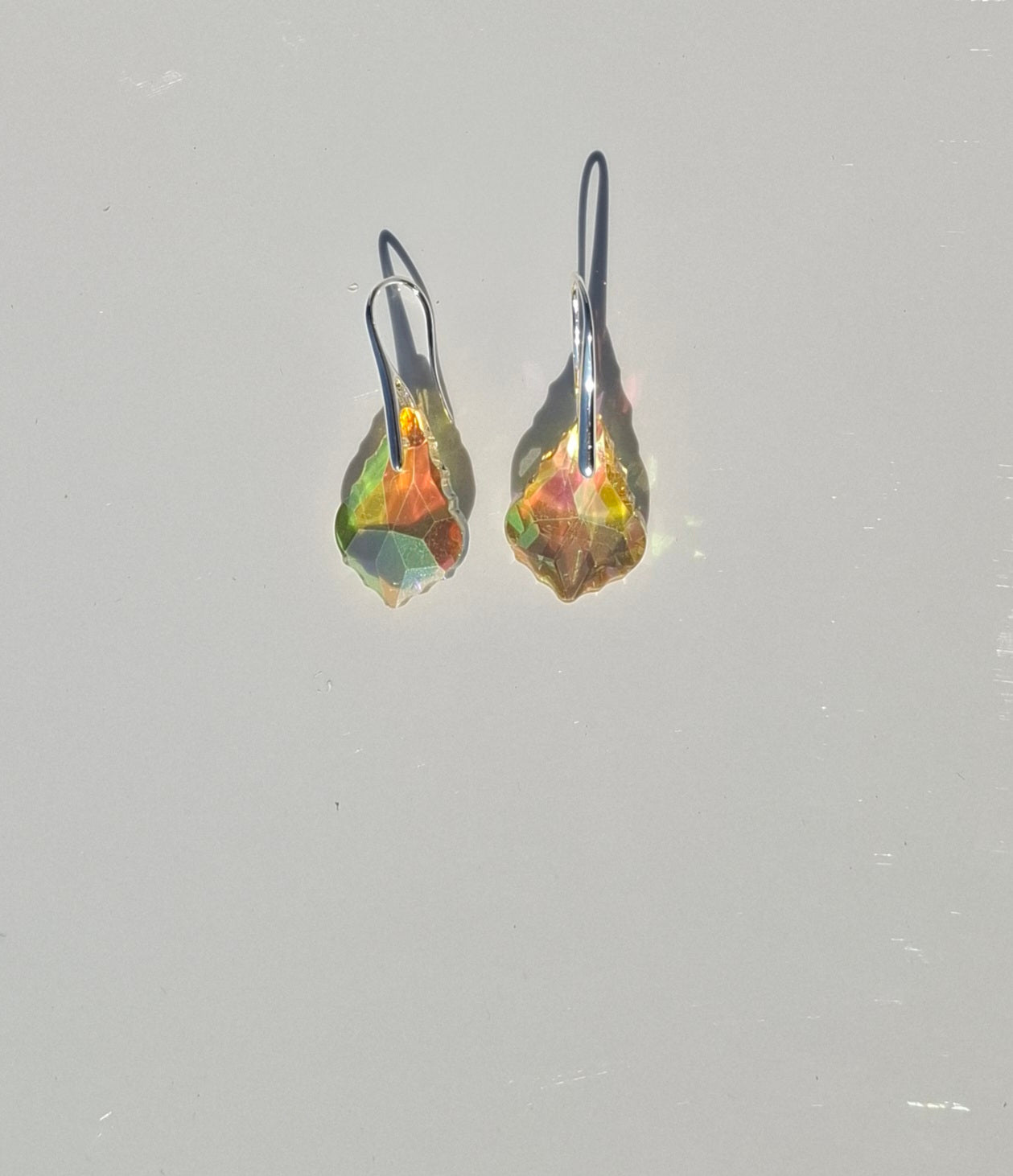 Lemon Crystal Earrings
