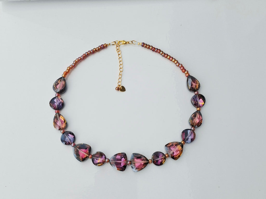 Purple Hues Gloss Necklace