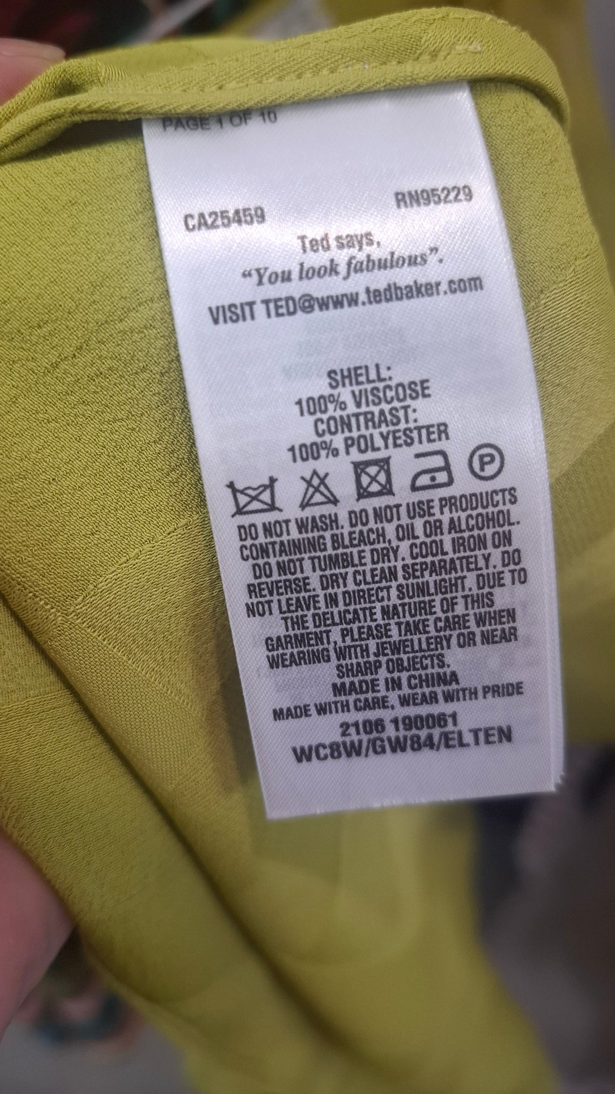 Lime Vest