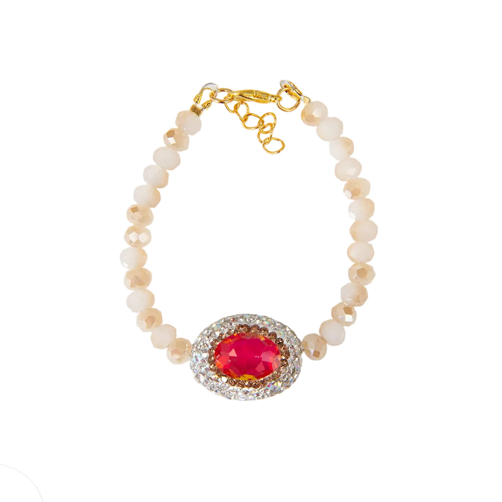 Statement Bracelet Coral