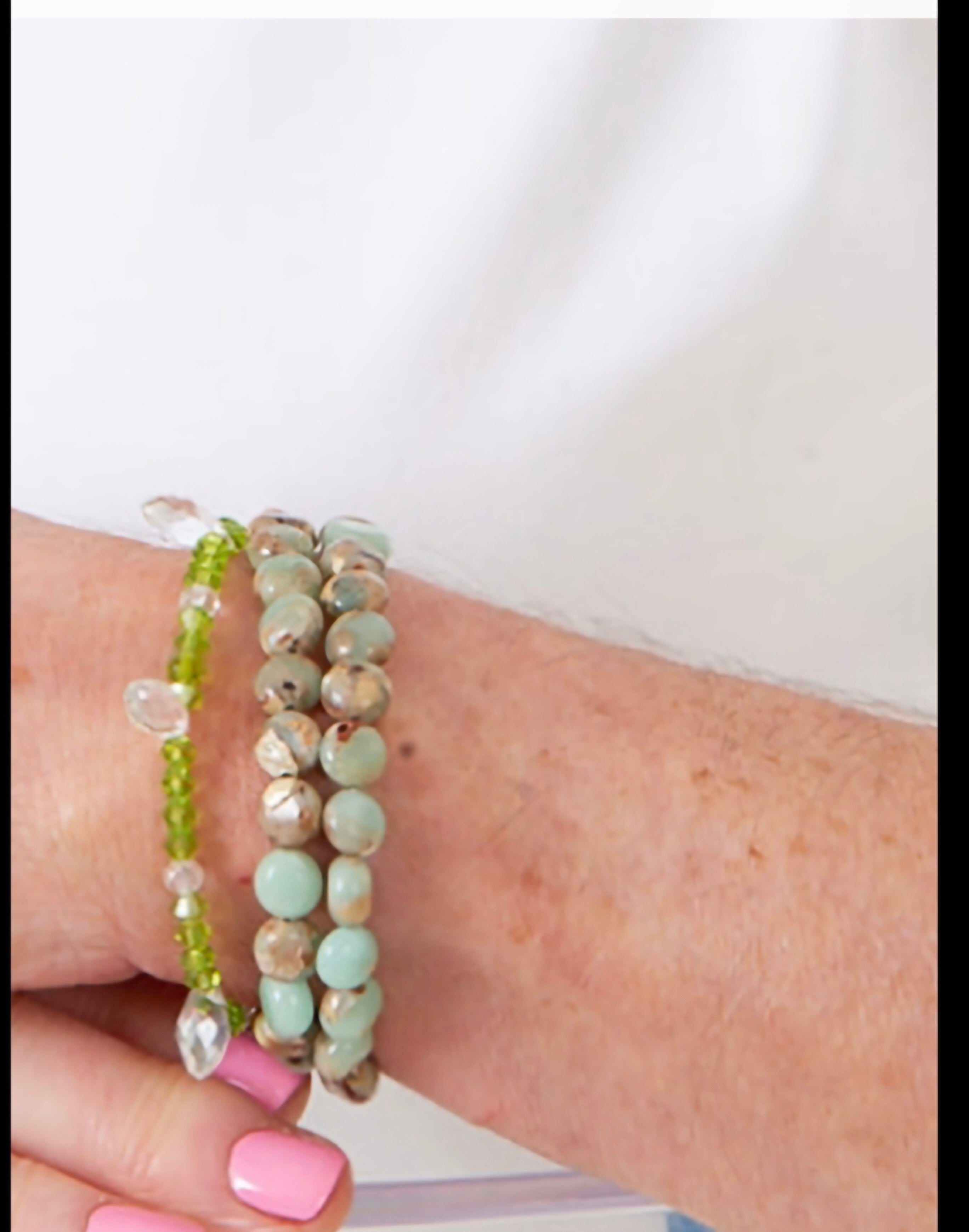 Earthy Green Bracelet