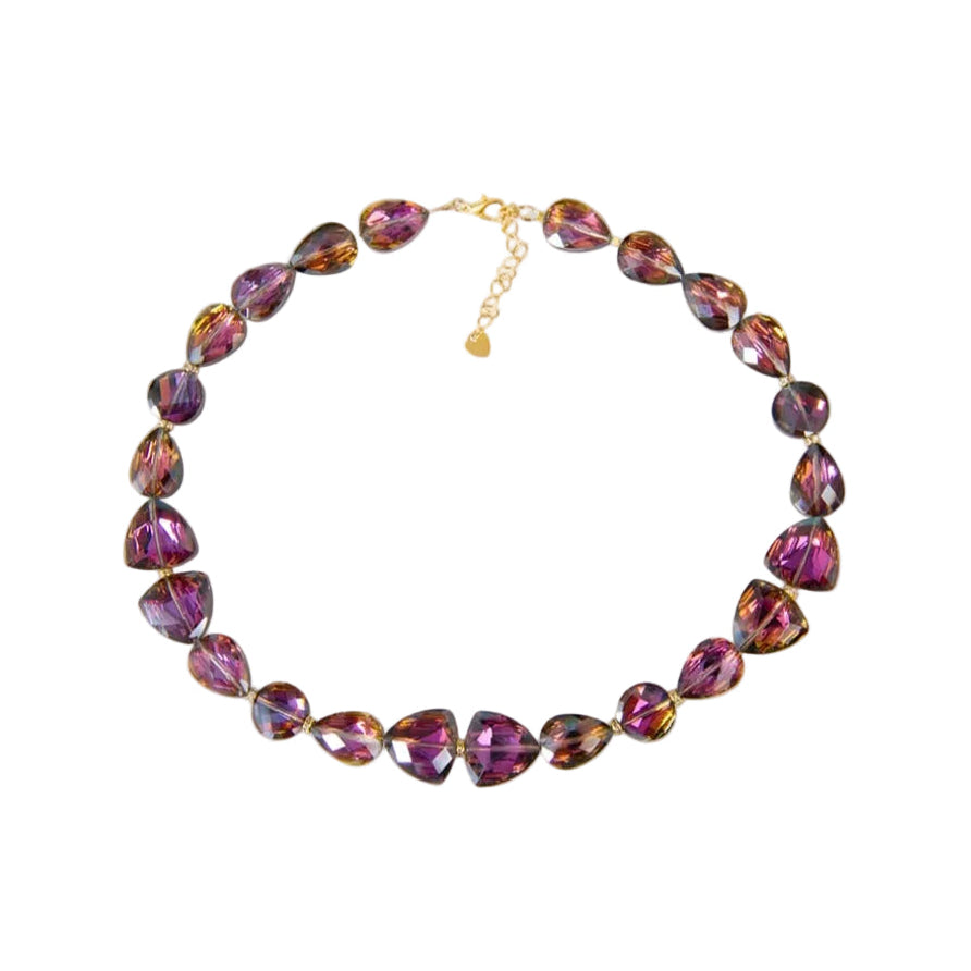 Purple Hues Gloss Necklace