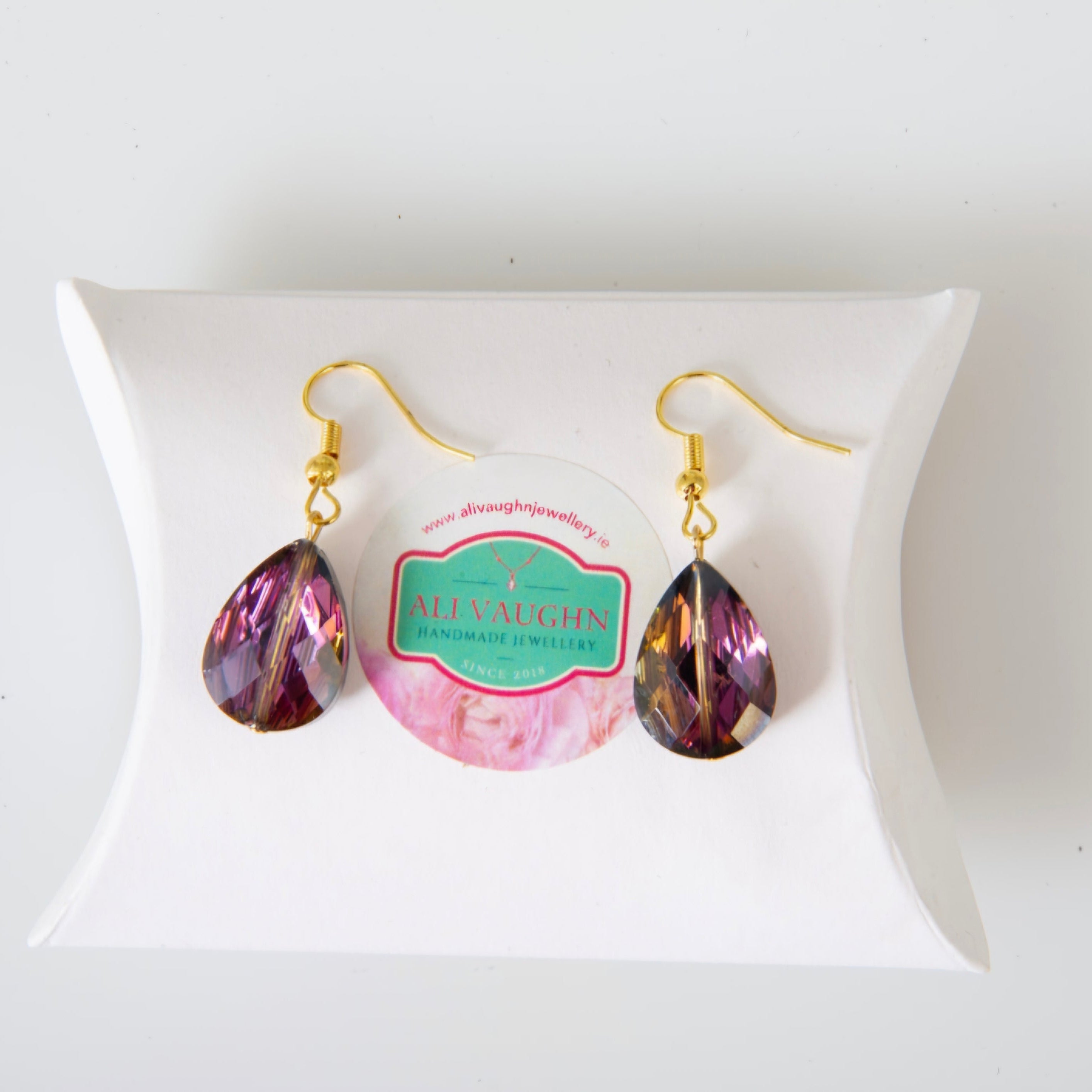 Purple Hues Gloss Earrings