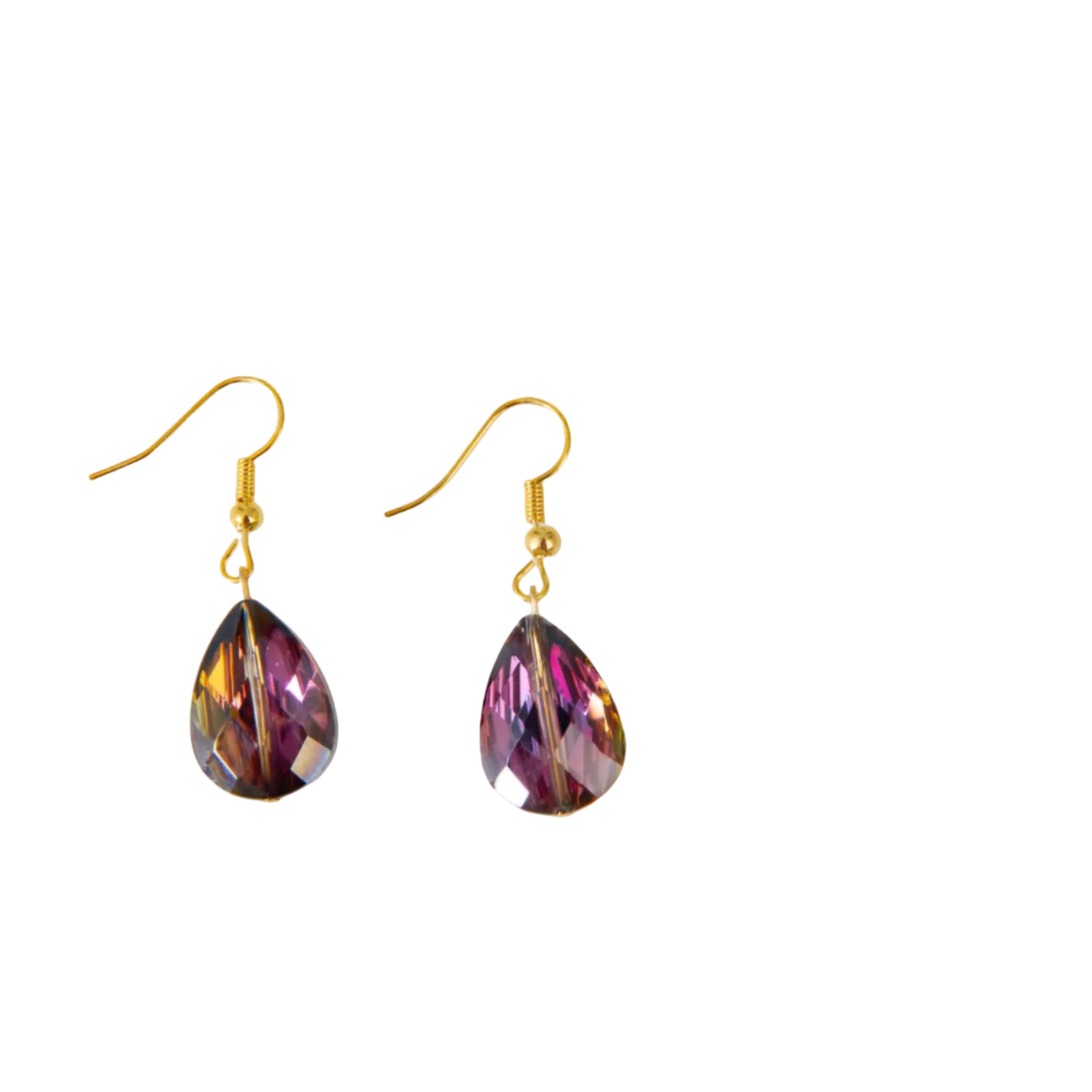 Purple Hues Gloss Earrings