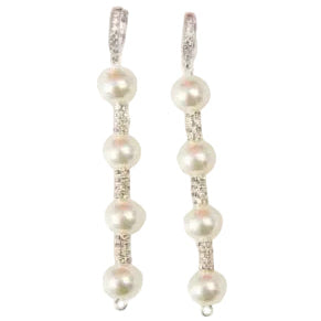 Diamante Avec Pearl Bracelet