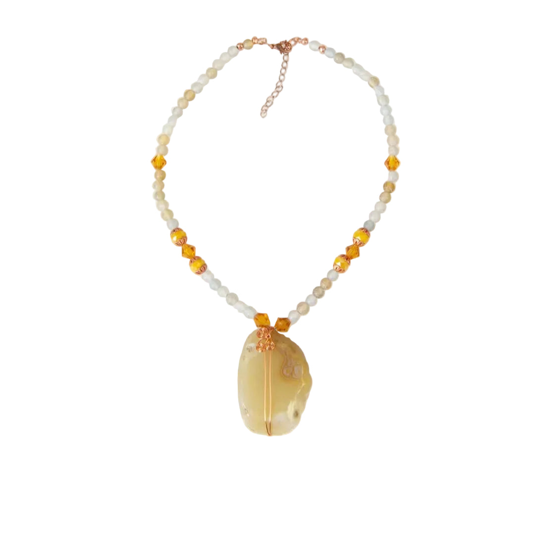 Yellow Earth Necklace