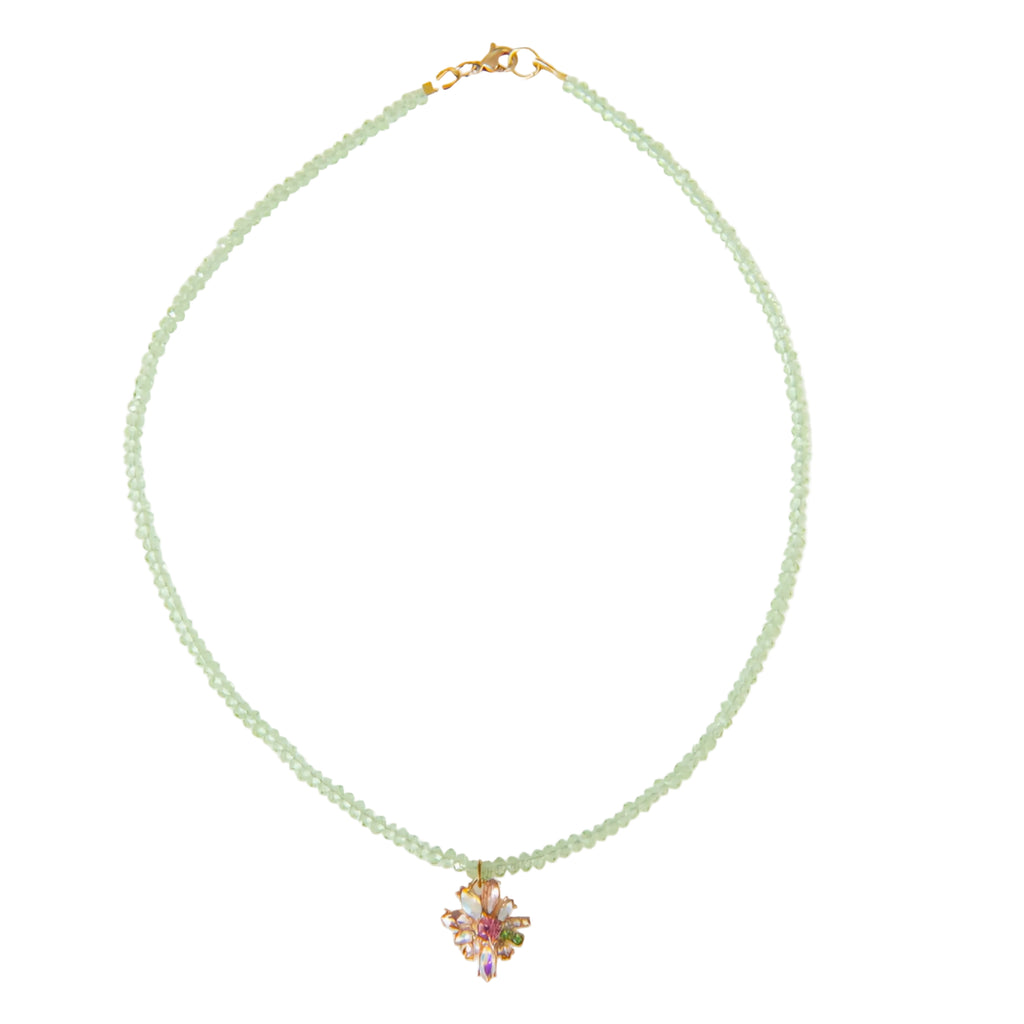 Green Sparkle Necklace
