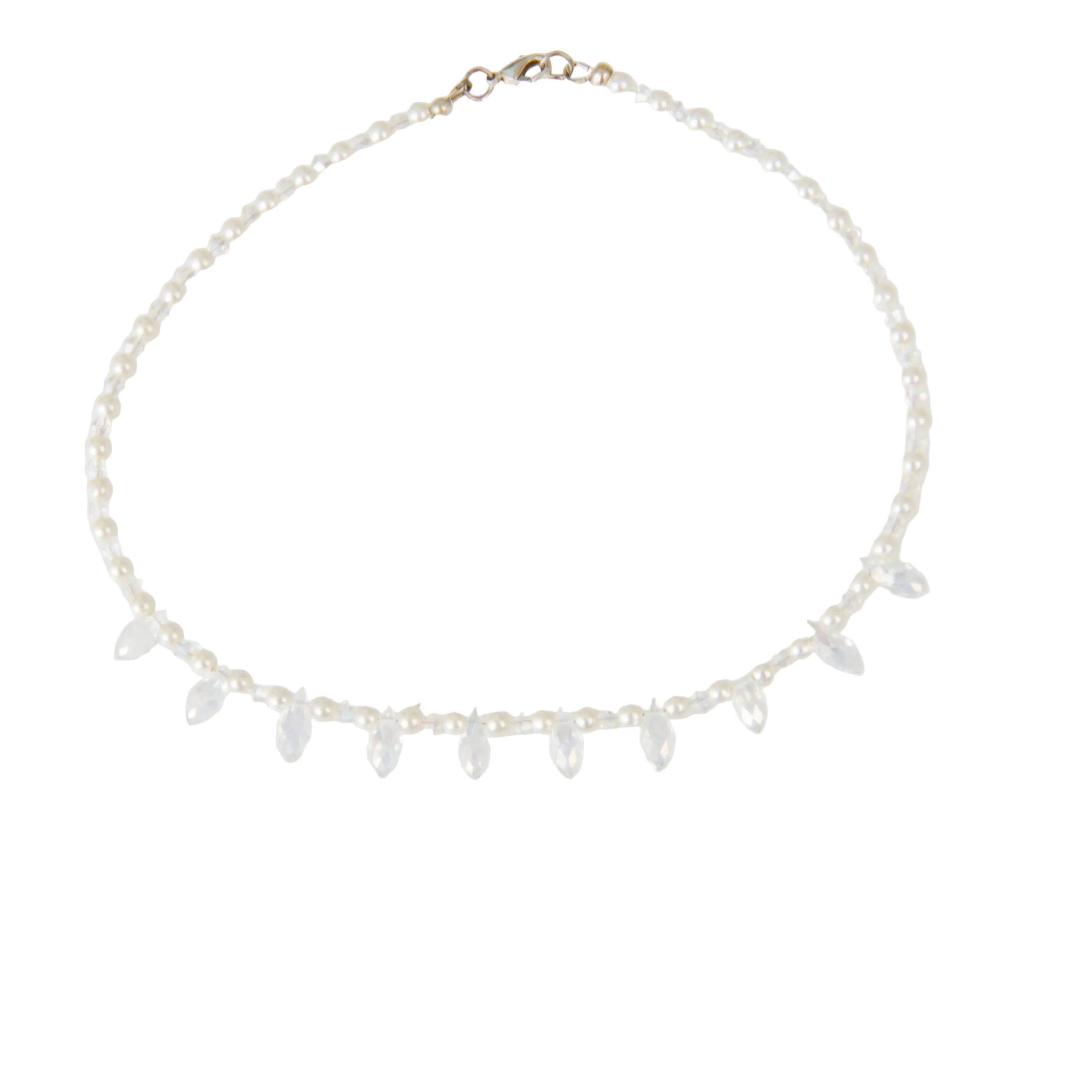 Simplicity in Crystals Necklace