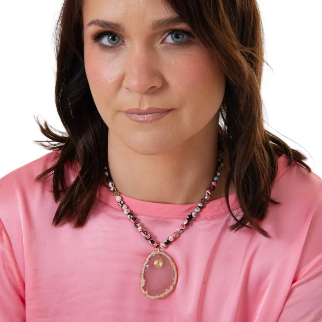 Deeper Pink Necklace