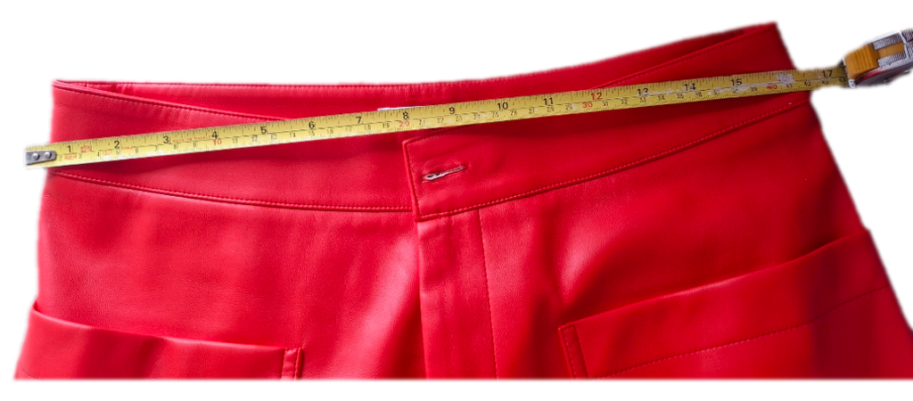 Leather Look Trousers