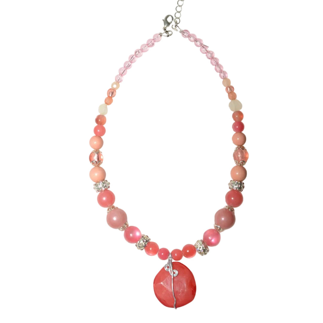 Shades of Coral Necklace