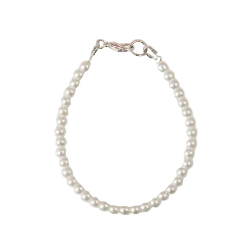 Simple Petite Pearl Bracelet