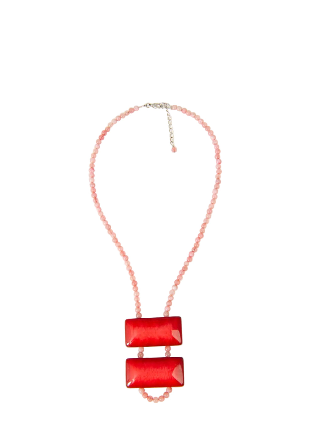 Double Coral Necklace