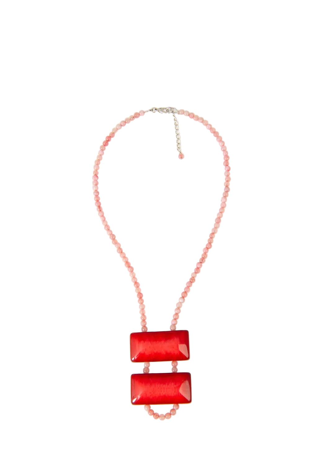 Double Coral Necklace