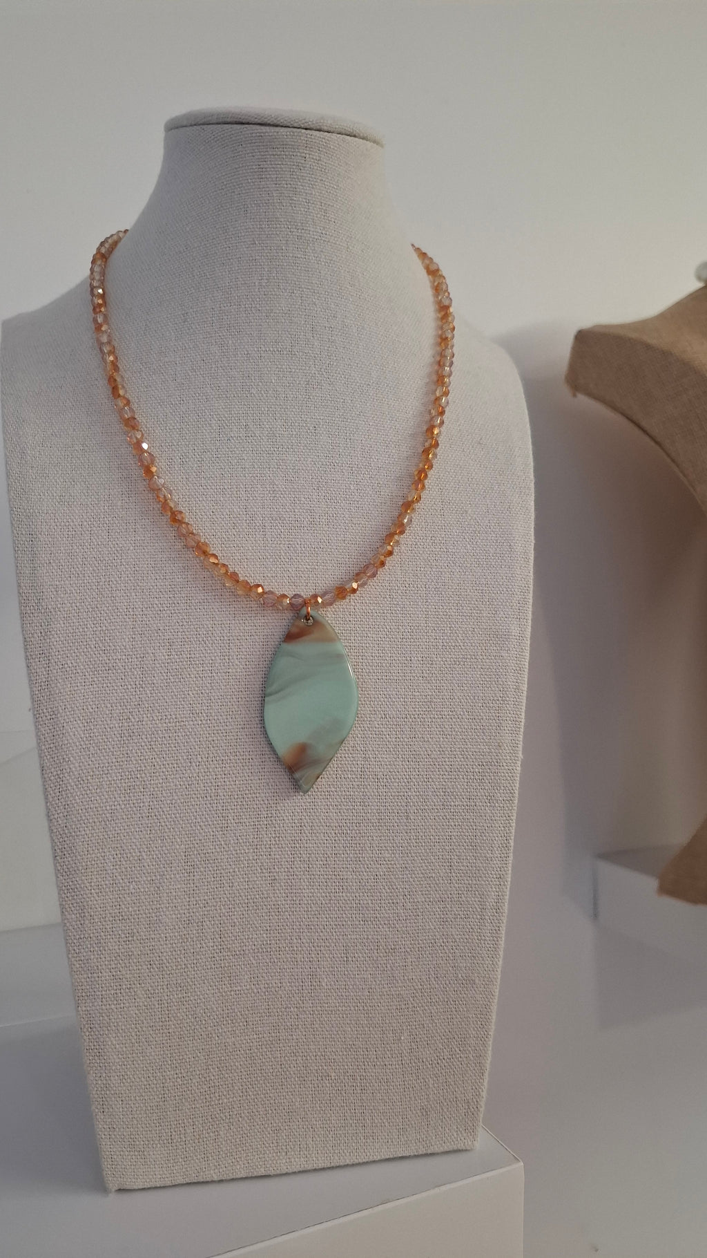 Green Leafy Necklace