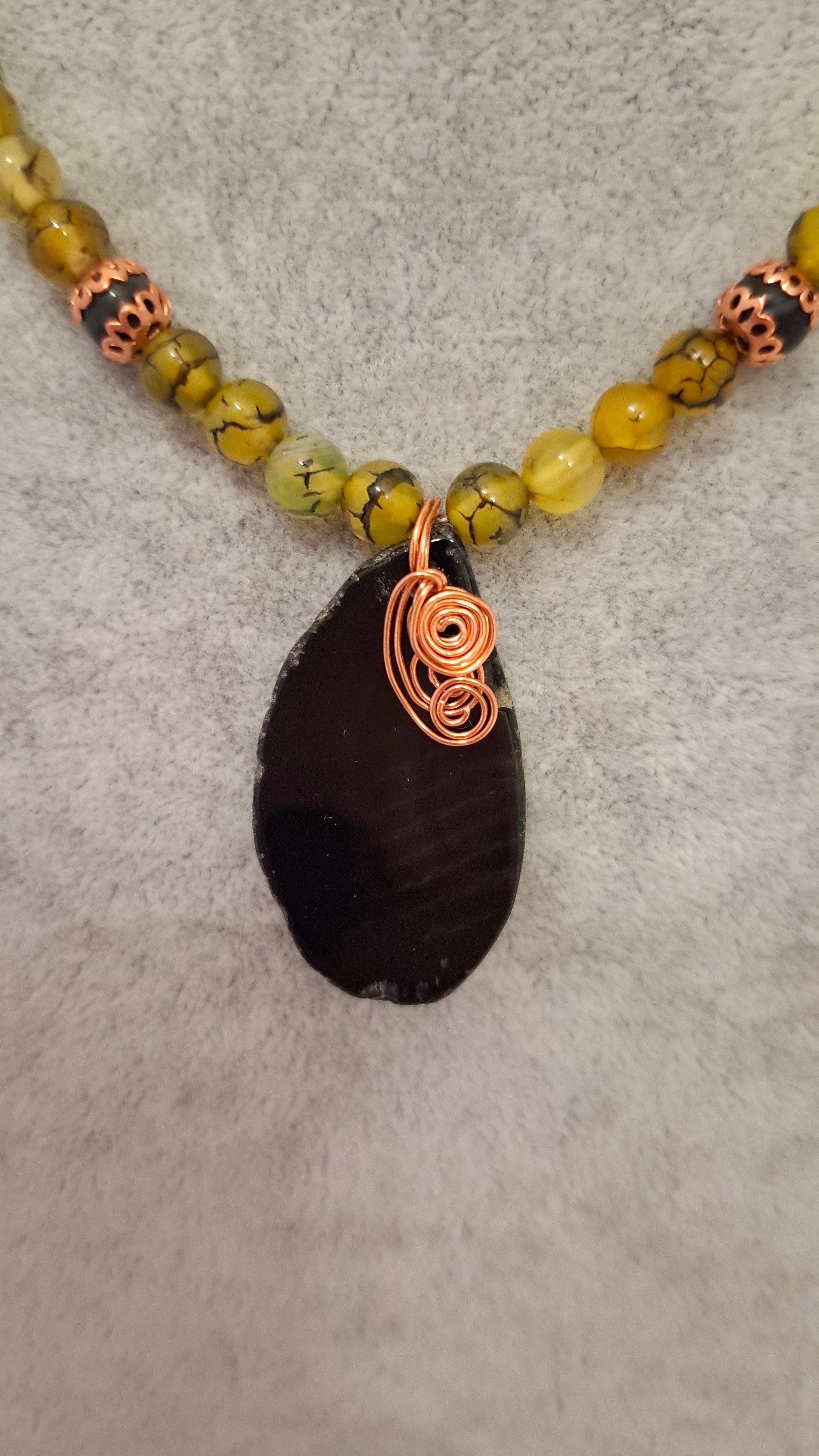 Yella Green Necklace
